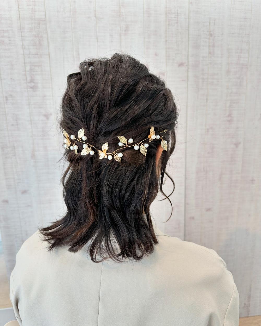 VISAGE【ヴィサージュ】【ヴィサージュ】のスタイル紹介。ゆるふわハーフアップ