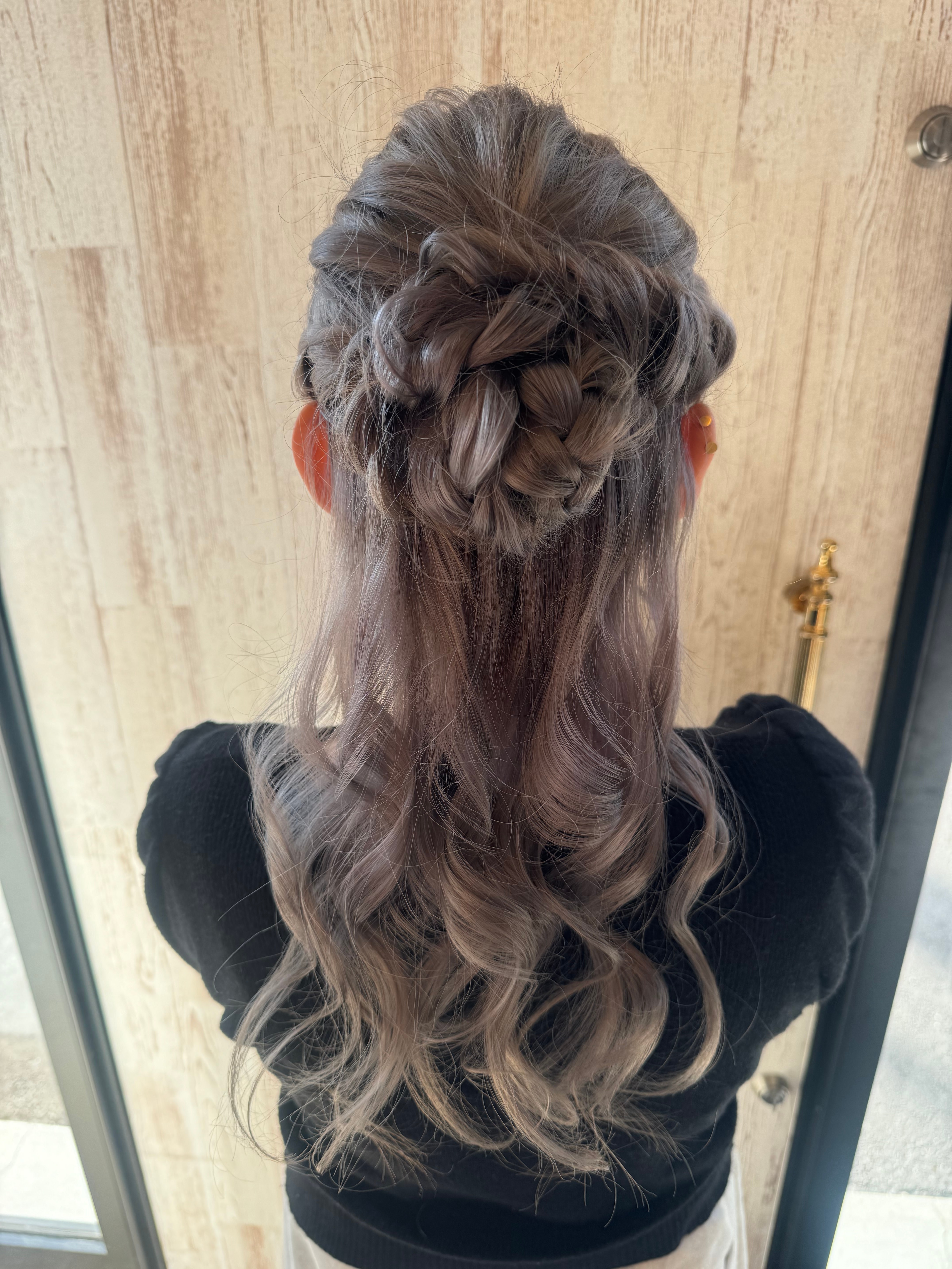 #arl(アール)[旧]RAY + Beauty 豊田丸山店《ヘア》【アール】のスタイル紹介。ハーフアップ