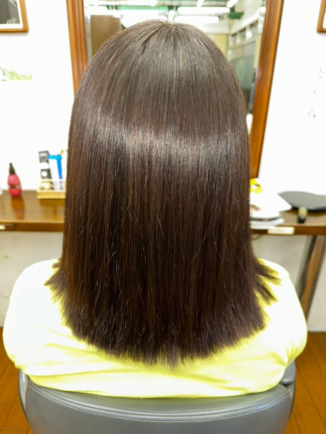 APIS 縮毛矯正専門店【アピス】のスタイル紹介。ワンレン