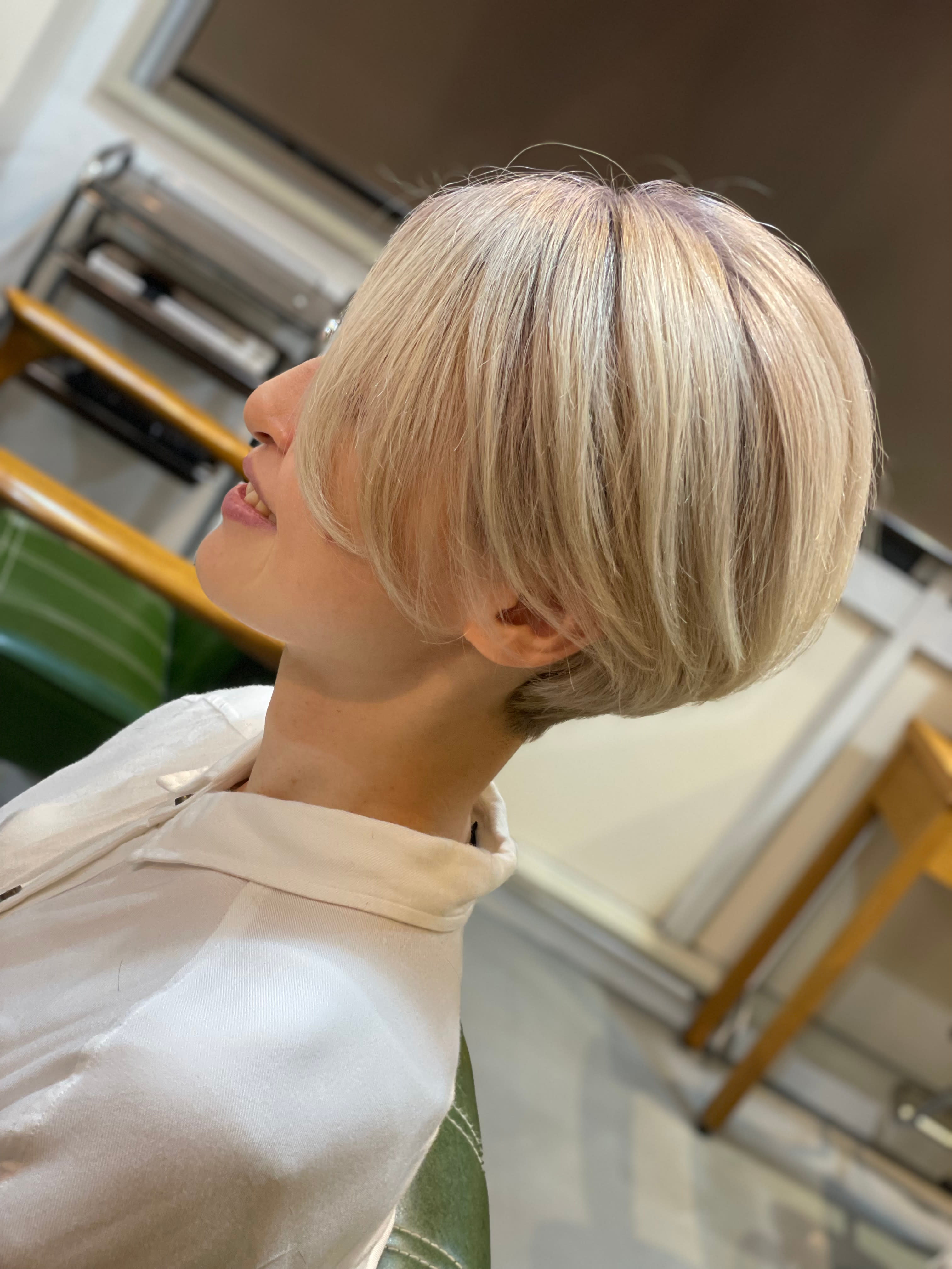 ポワル理美容室【ポワルリビヨウシツ】のスタイル紹介。ハンサムショート