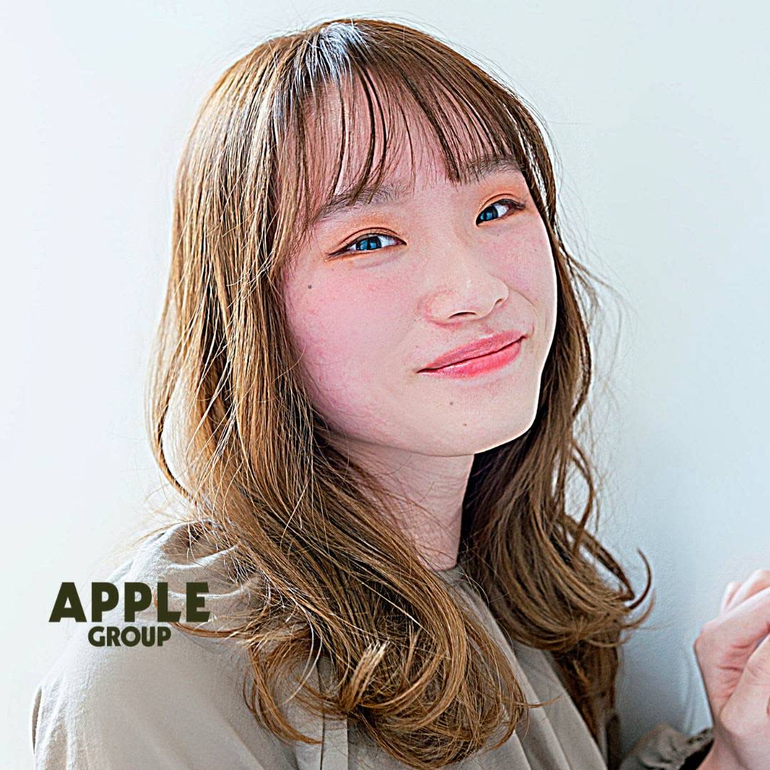 APPLE 真菅店【アップルマスガテン】のスタイル紹介。ゆるふわパーマ