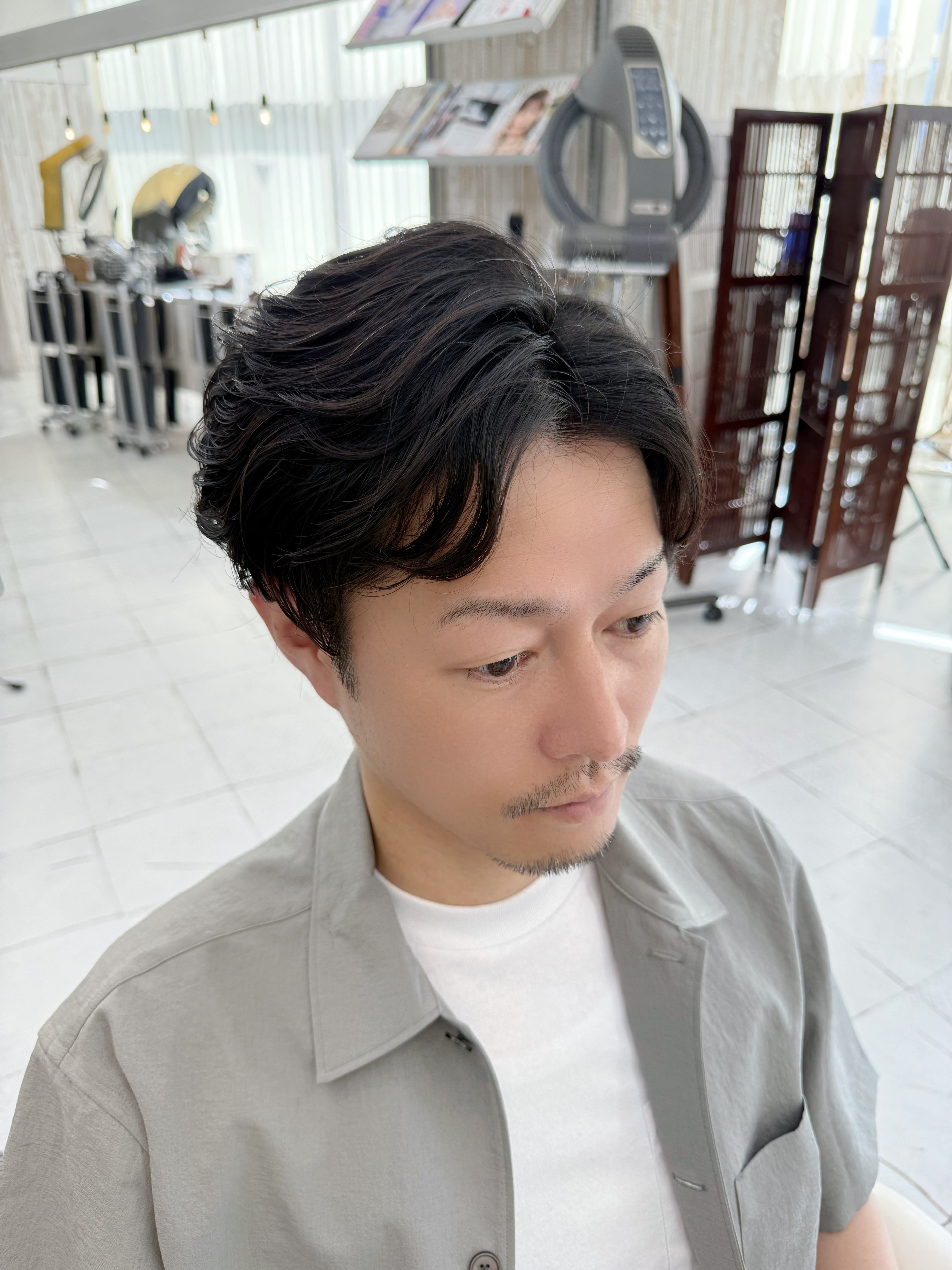 CAPA茅ヶ崎【キャパチガサキ】のスタイル紹介。ナチュラルセンターパート