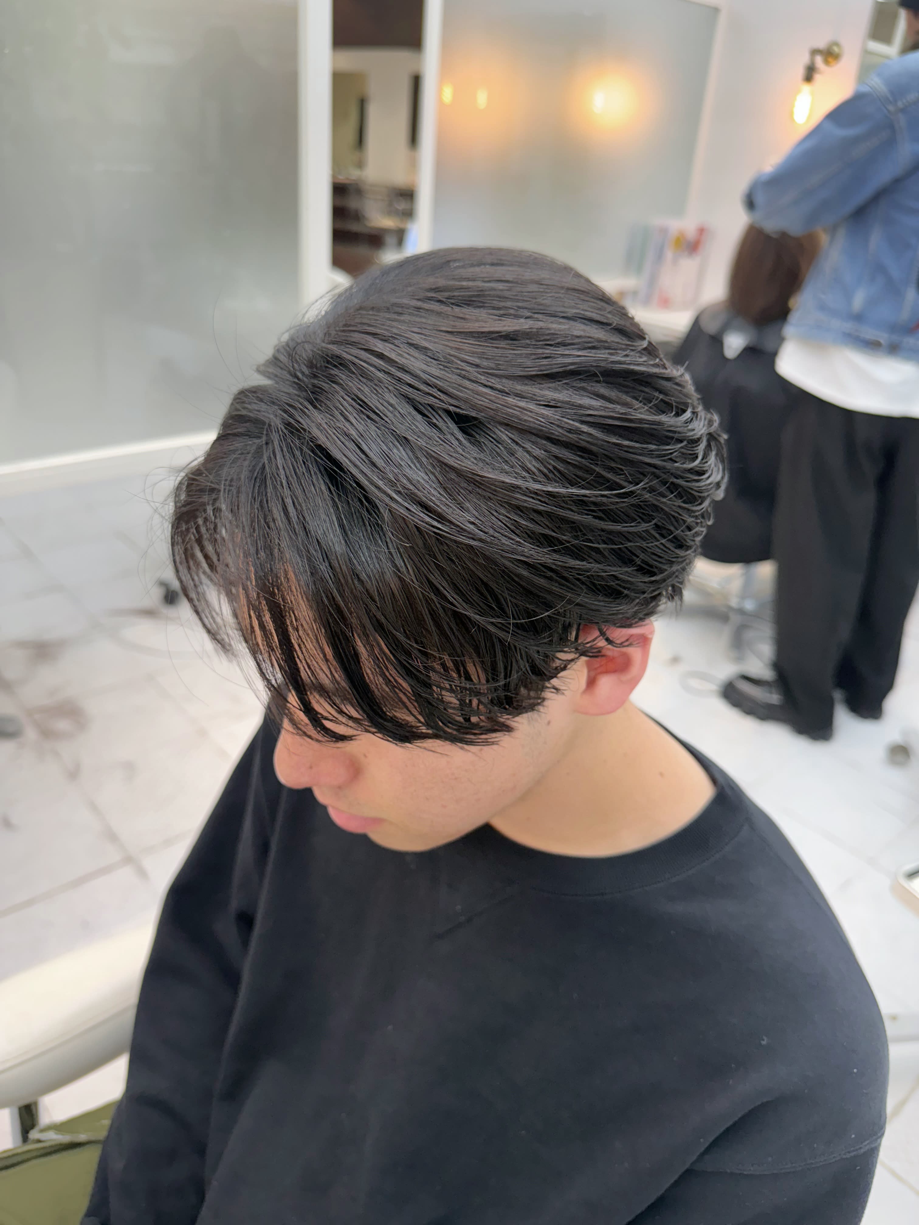 CAPA茅ヶ崎【キャパチガサキ】のスタイル紹介。ナチュラルセンターパート