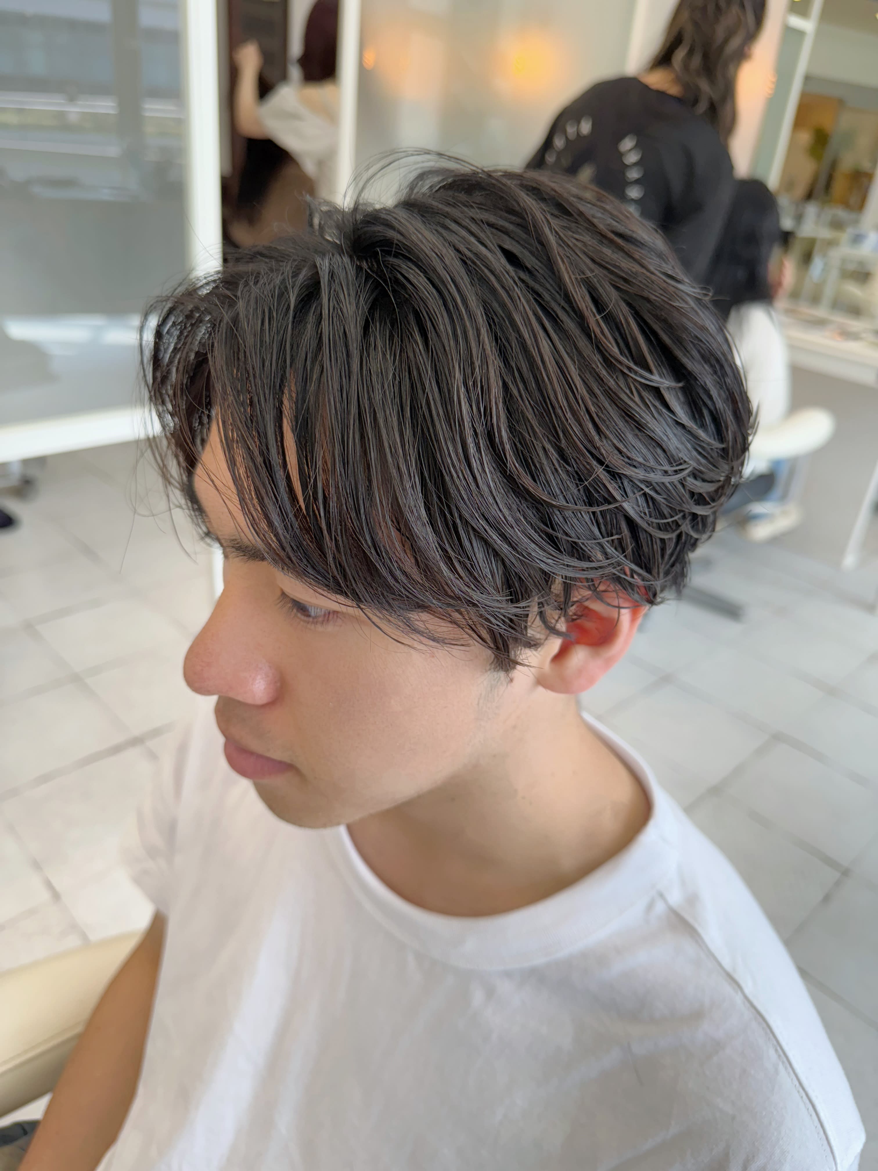 CAPA茅ヶ崎【キャパチガサキ】のスタイル紹介。ナチュラルセンターパート