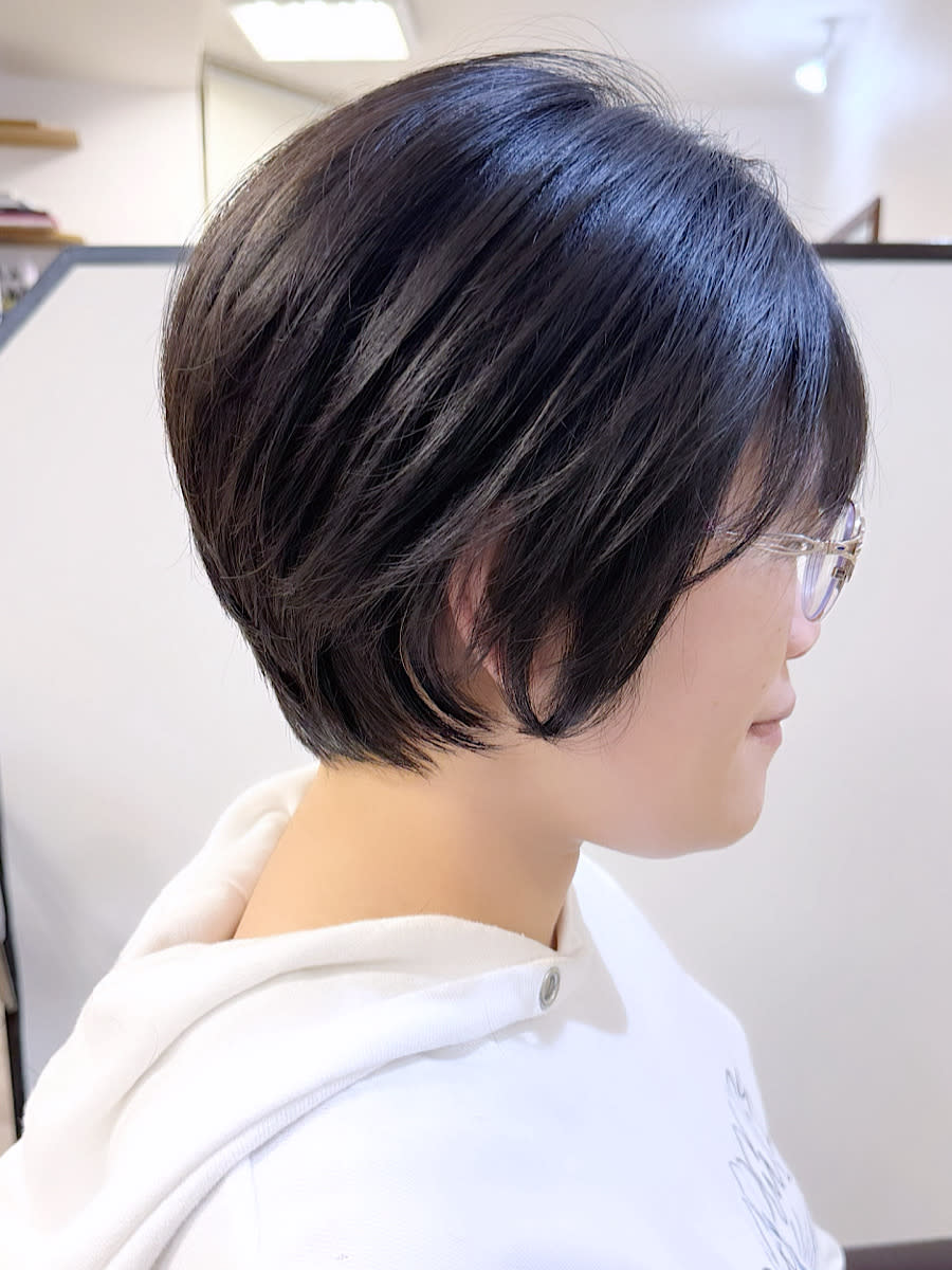 Link Heart【リンクハート】のスタイル紹介。軽やかさと品の良さを両立✨大人の丸みショートボブ