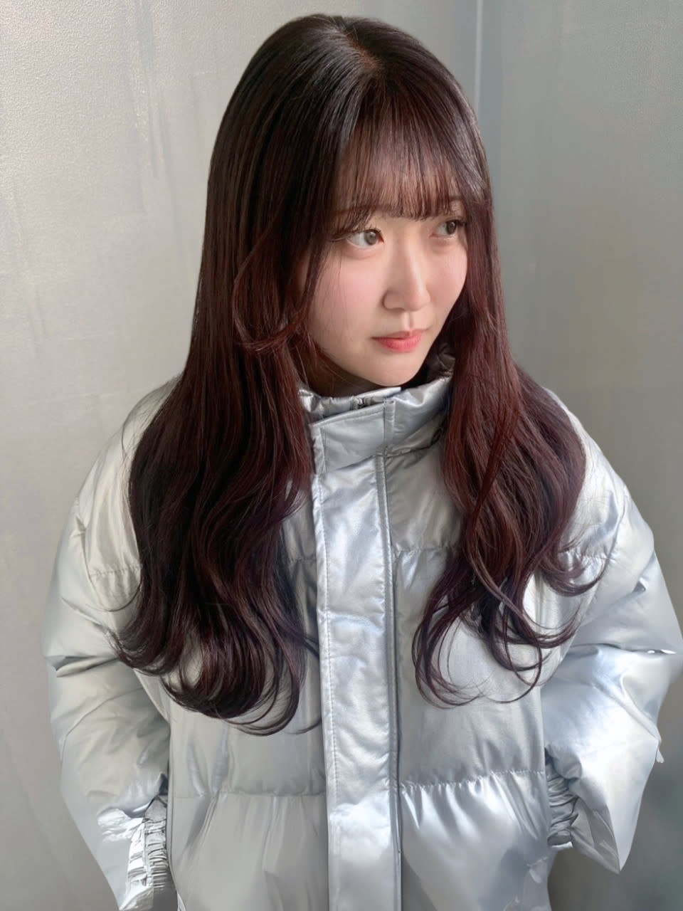 Lauren&parade並木坂店【髪質改善/カラー】【ローレンアンドパレード】のスタイル紹介。ダークブラウン　ブリーチなし　艶トリートメント　艶髪　20代