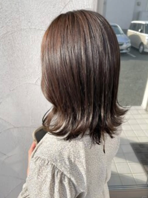 Chainon by charis 【シェノンバイカリス】盛岡|向中野【シェノン バイ カリス】のスタイル紹介。アッシュベージュ【盛岡|向中野|シェノン】