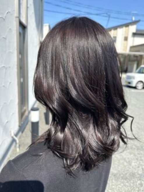 Chainon by charis 【シェノンバイカリス】盛岡|向中野【シェノン バイ カリス】のスタイル紹介。ダークピンク【盛岡|向中野|シェノン】