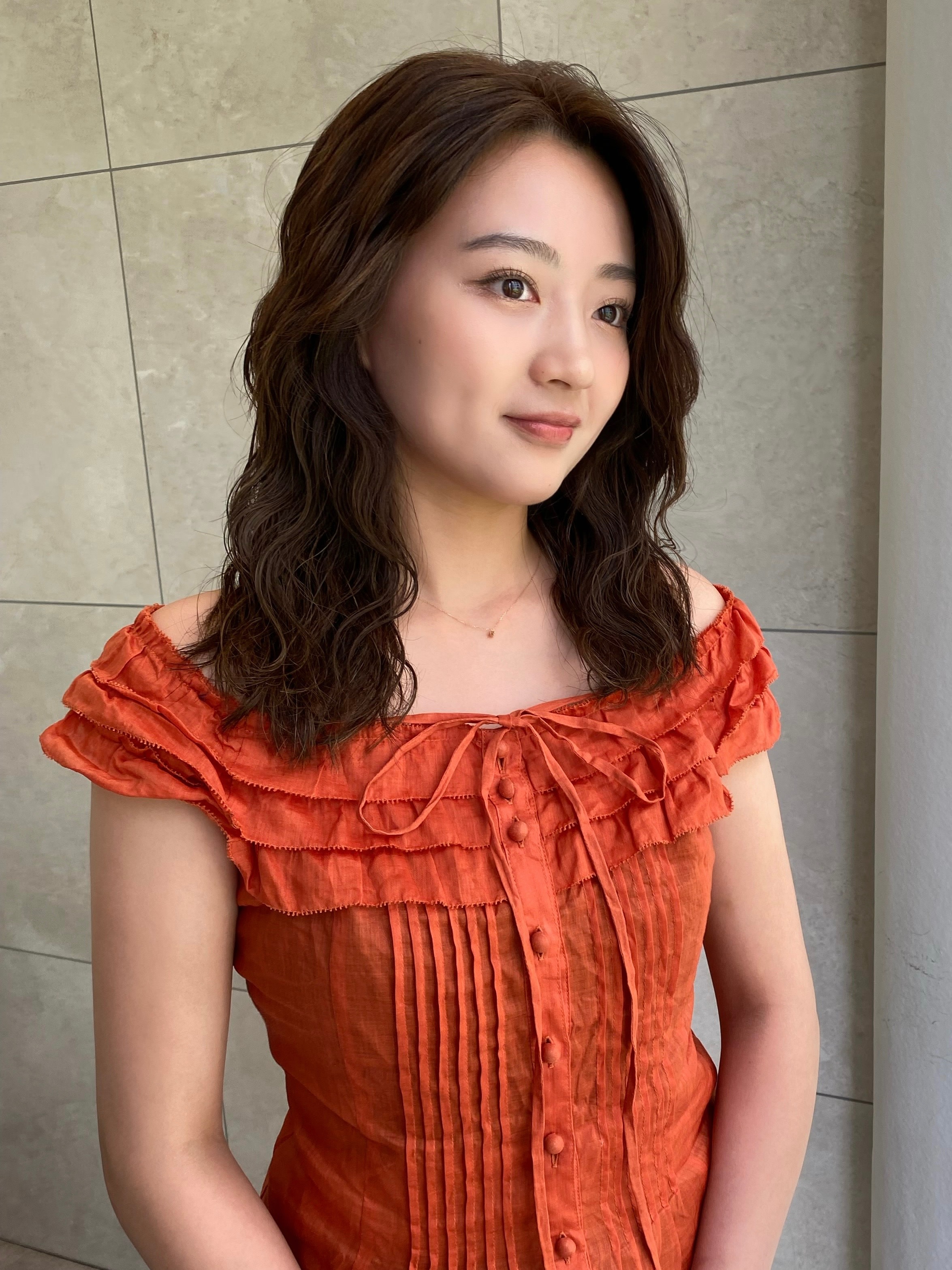 SPADIC 大阪梅田店【スペイディック オオサカウメダテン】のスタイル紹介。【SPADIC大阪梅田店】夏のロングウェーブ