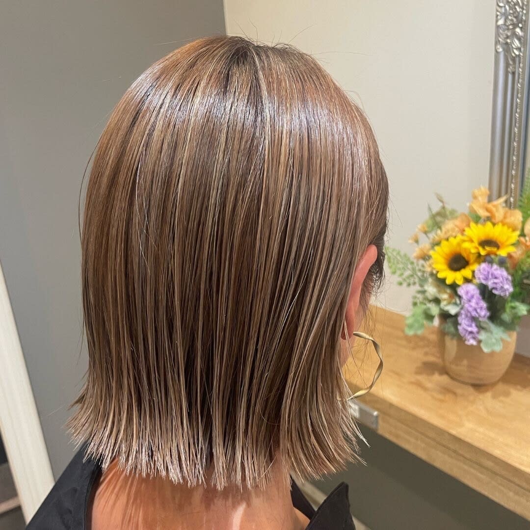 hair salon Rich【ヘアサロン リッチ】のスタイル紹介。hair salon Rich×ミディアム
