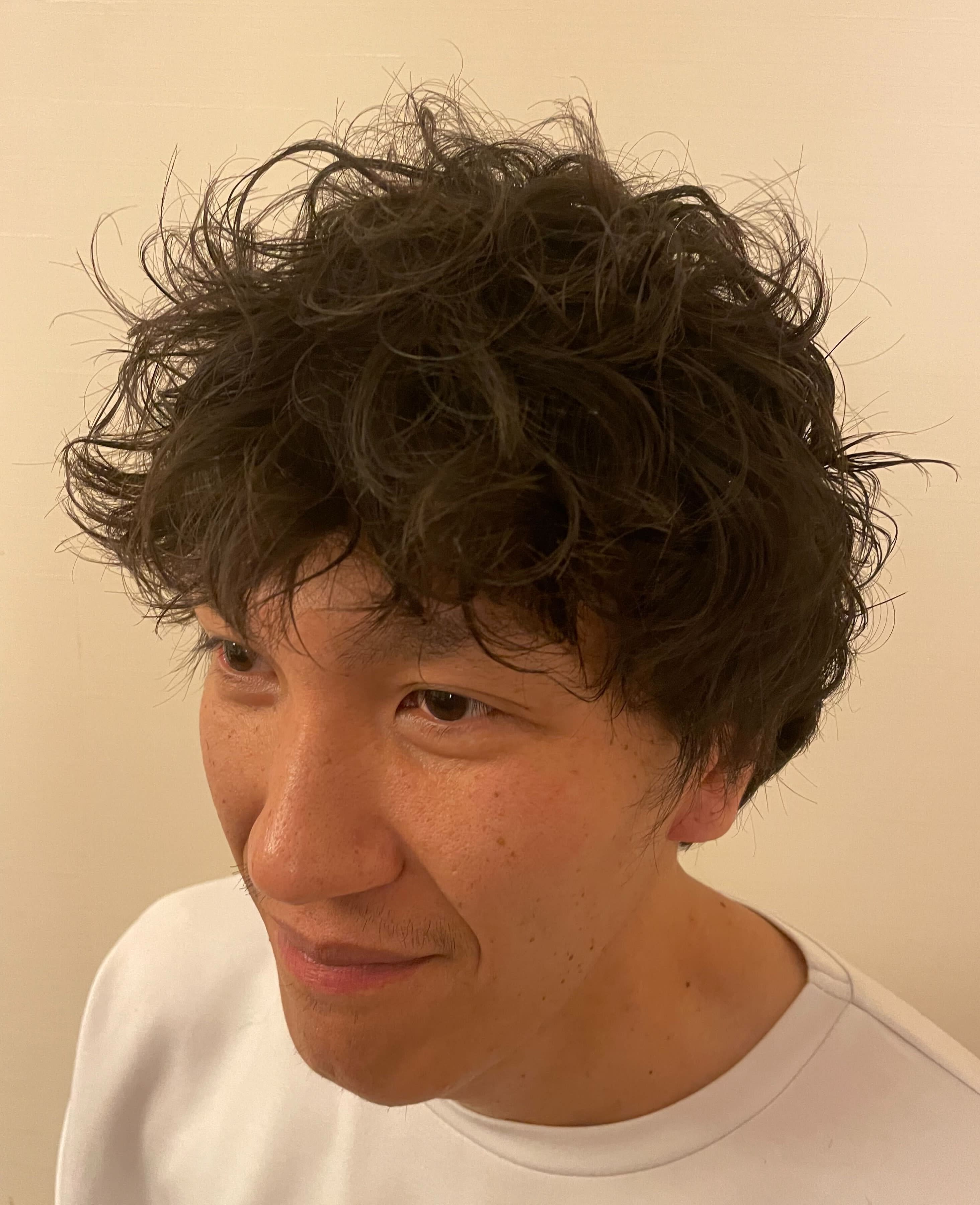 MEN'S WILL by SVENSON 札幌スタジオ【メンズウィル バイ スヴェンソン】のスタイル紹介。全体をマッシュにカットし、全体パーマ