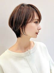 ETOWA【エトワ】【エトワ】のスタイル紹介。かっこ可愛いモテショート