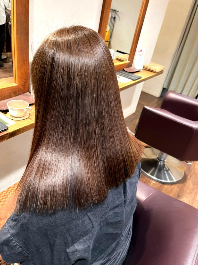 hair room motena 日暮里店【ヘアールームモテナニッポリテン】のスタイル紹介。やわらか美髪矯正　【日暮里美容室】