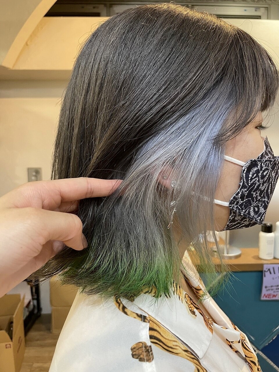 LORE福岡天神本店 インナーカラー特化型美容室ブリーチ・インナーカラー美容室【ロアフクオカテンジンホンテン インナーカラートッカガタビヨウシツ ブリーチ インナーカラービヨウシツ】のスタイル紹介。ダブルカラー/ベージュ/ケアブリーチカラー/インナーカラー