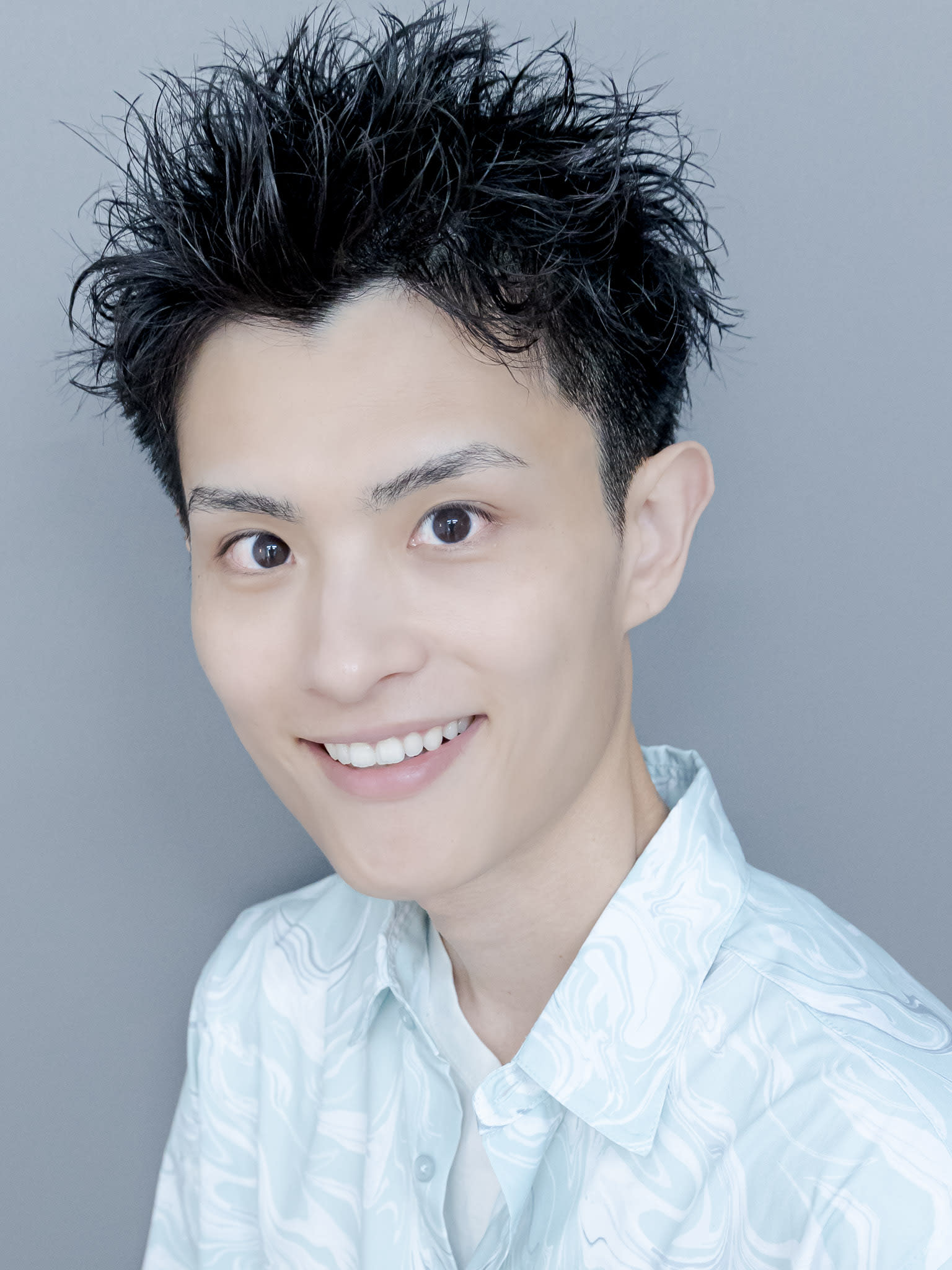 理容室 hair studio ARUIM 代官山.恵比寿【ヘアスタジオ アルム】のスタイル紹介。ピンパーマで作るスパイキーショート