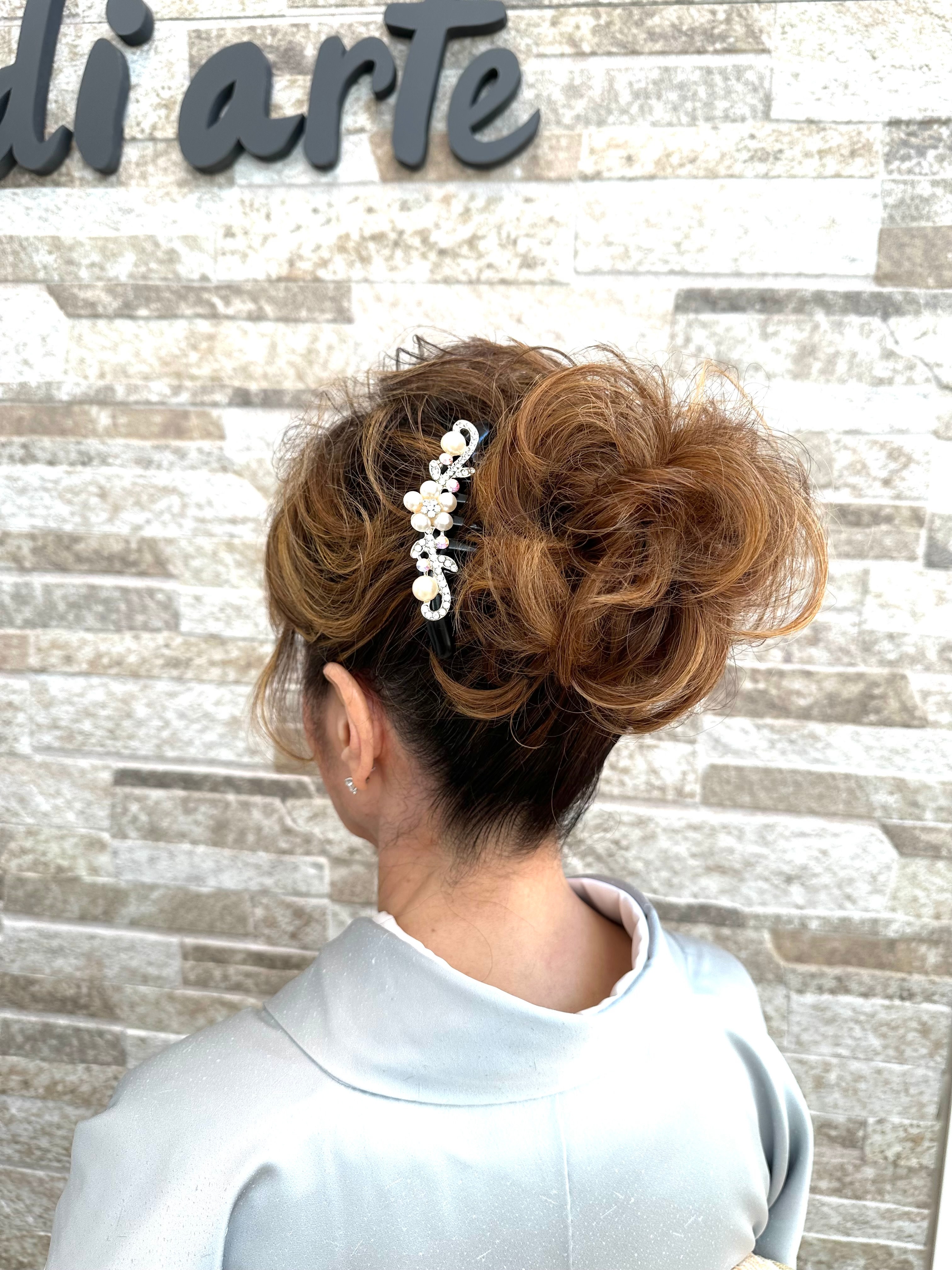 Capelli di arte【カペリ デ アーテ】【カペリ デ アーテ】のスタイル紹介。着物ヘア/まとめ髪/アップスタイル