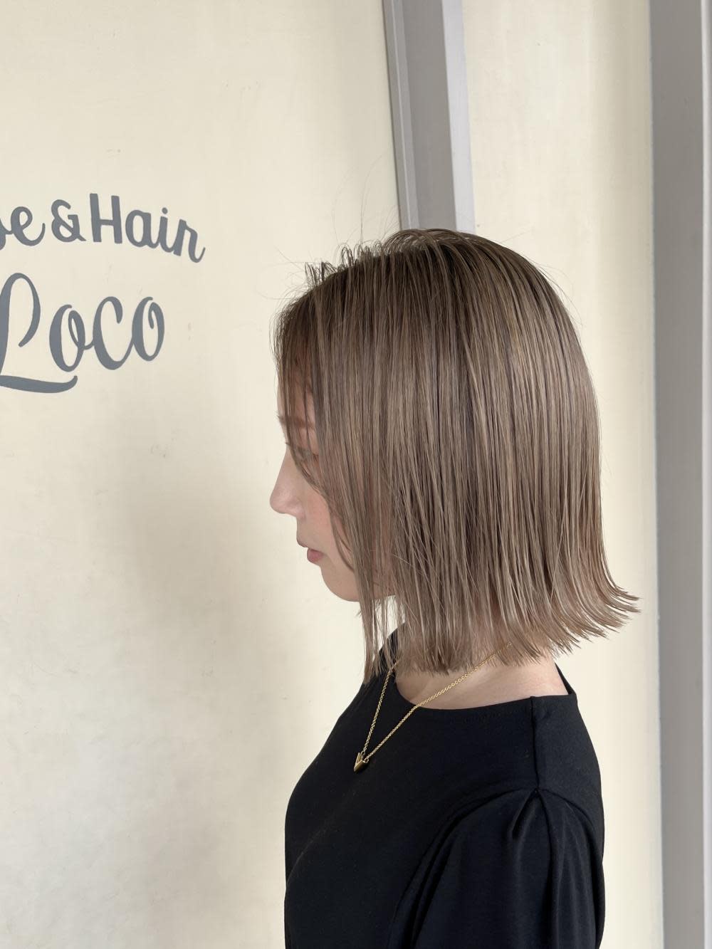 Love&Hair Loco【ラブアンドヘアーロコ】のスタイル紹介。ミルクティーグレージュ