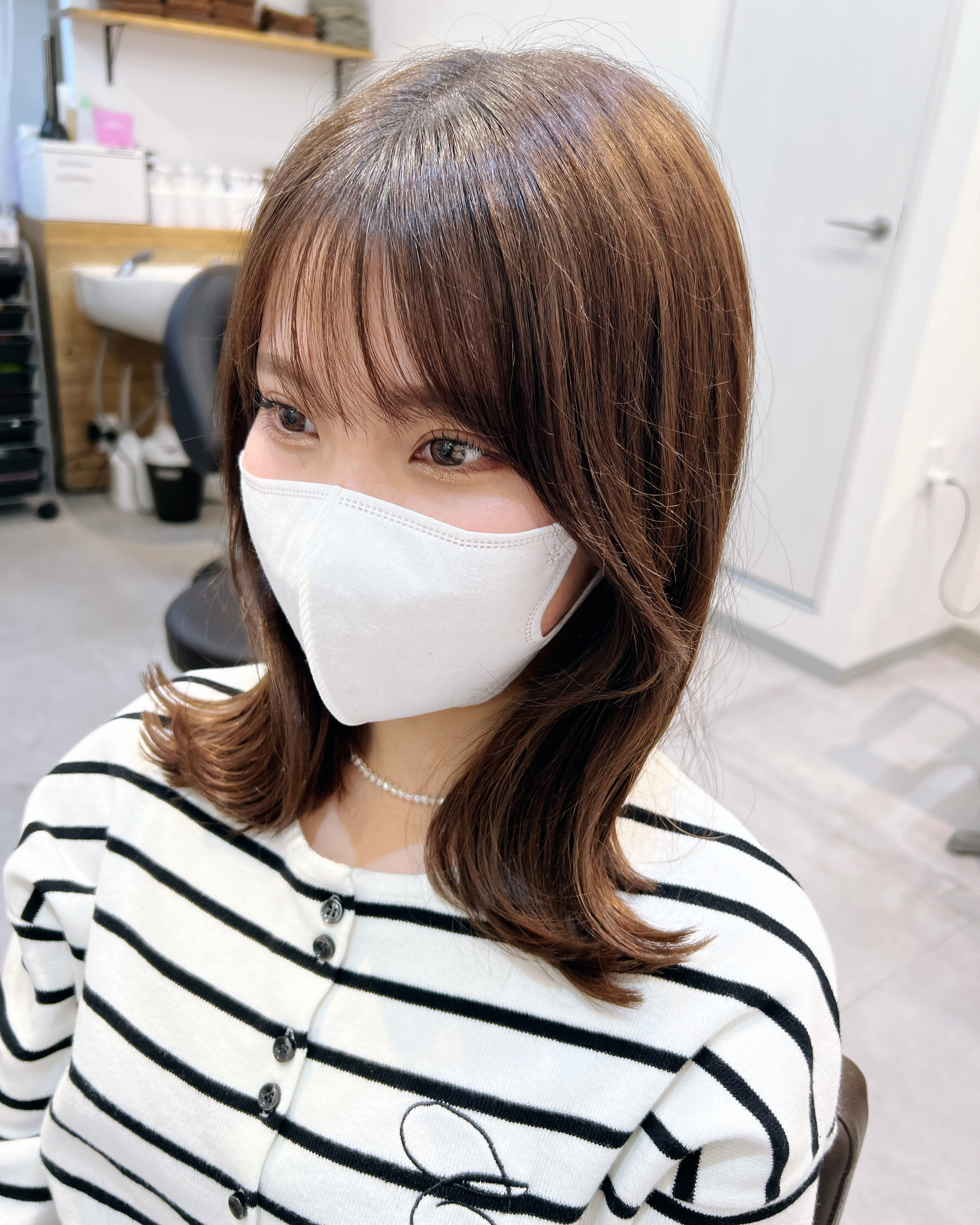 en.【エン】のスタイル紹介。外はね切りっぱなしボブ