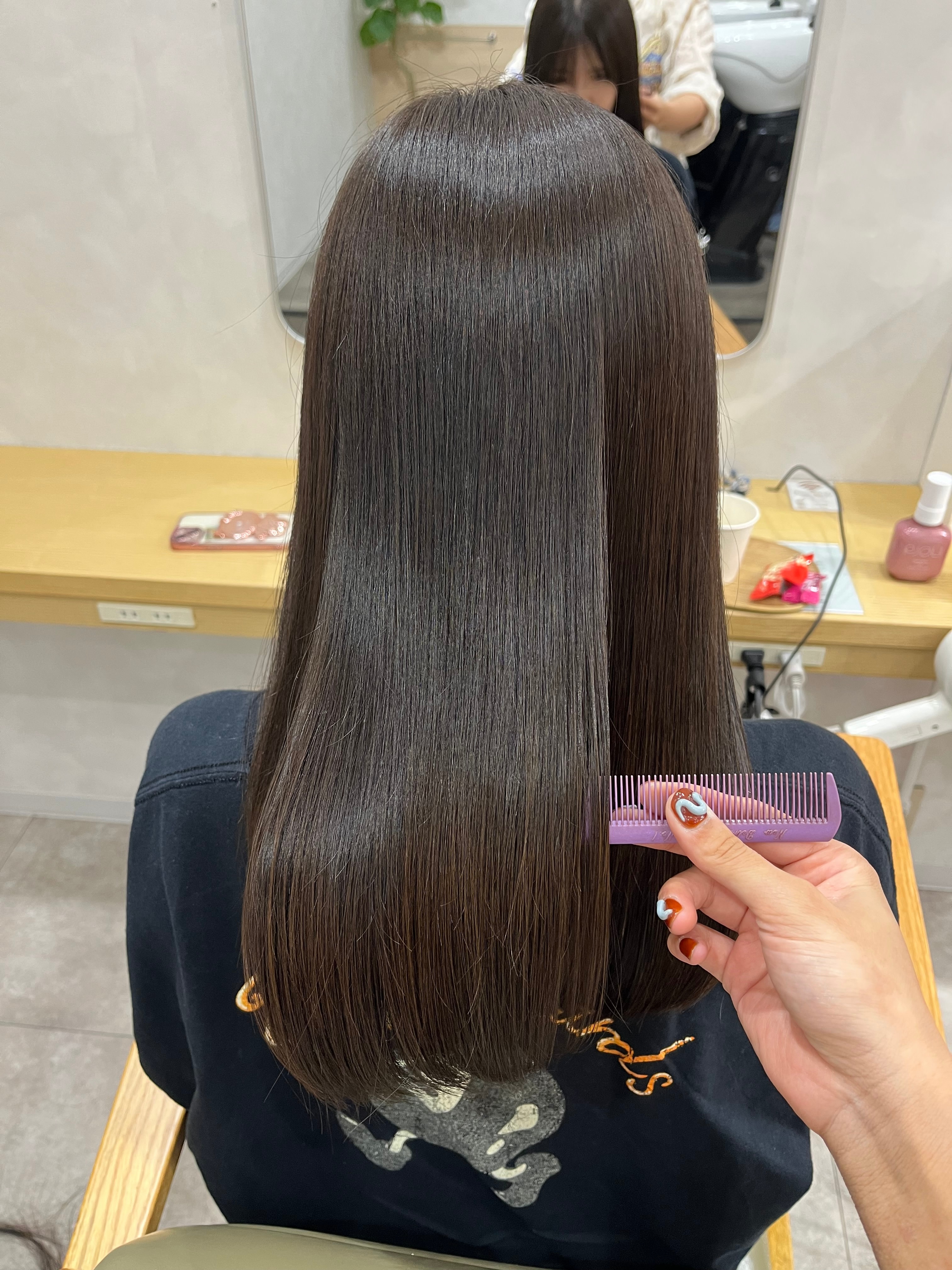 soin de brace coco. 四条河原町店【ソワンドゥブレスココシジョウカワラマチテン】のスタイル紹介。髪質改善カラーでインナーケア