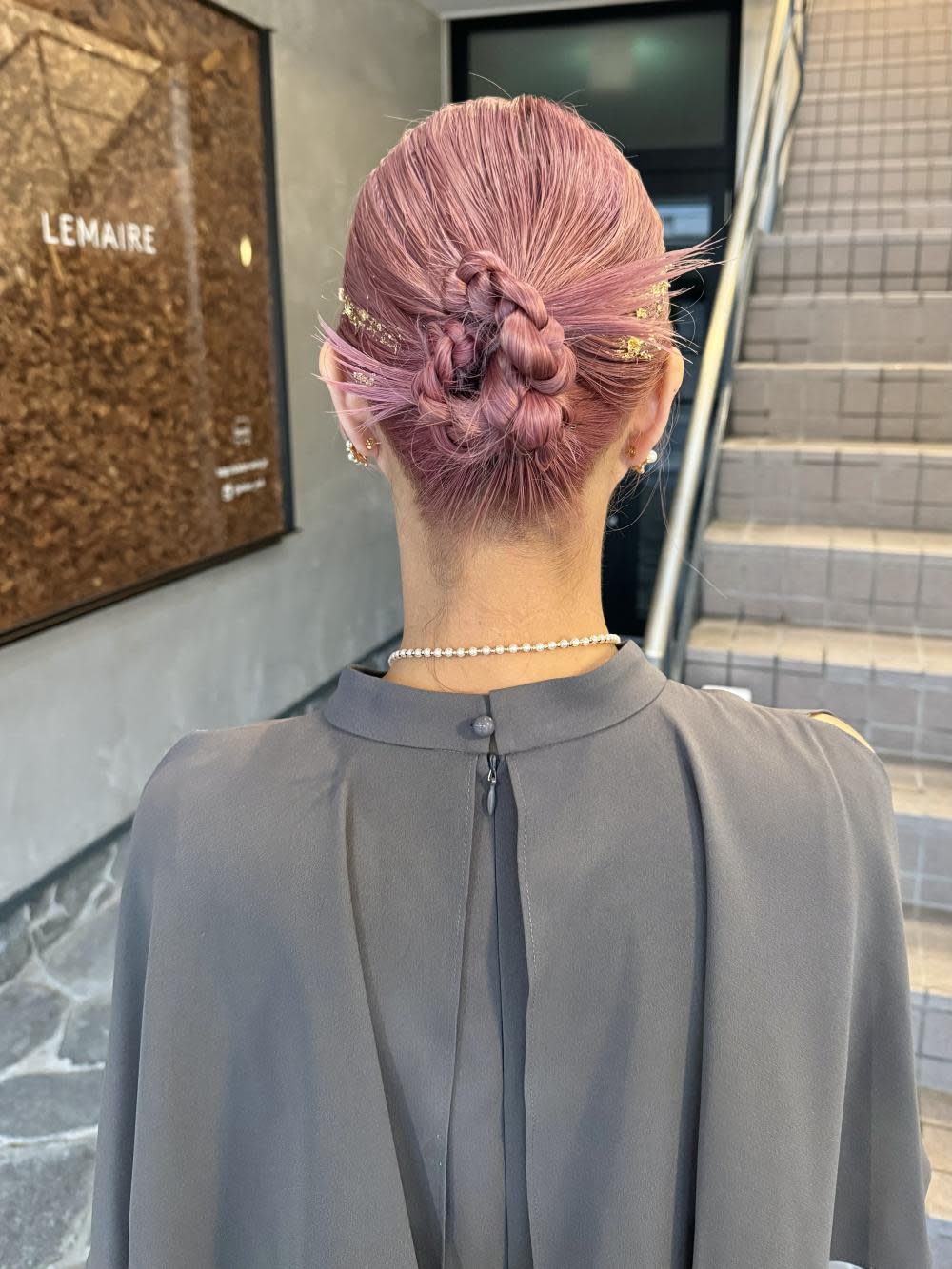 SHICUNE【シクネ】のスタイル紹介。ケイ＊ヘアセット　カミモリ　お呼ばれヘア