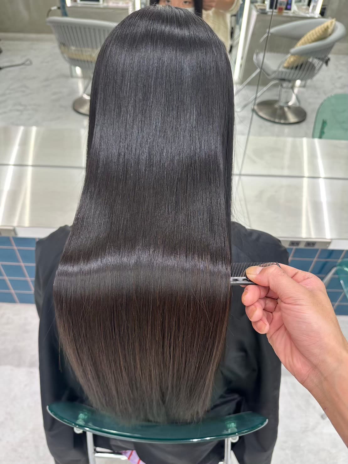 Lond luce 心斎橋【ロンドルーチェ シンサイバシ】のスタイル紹介。Lond luce髪質改善縮毛矯正