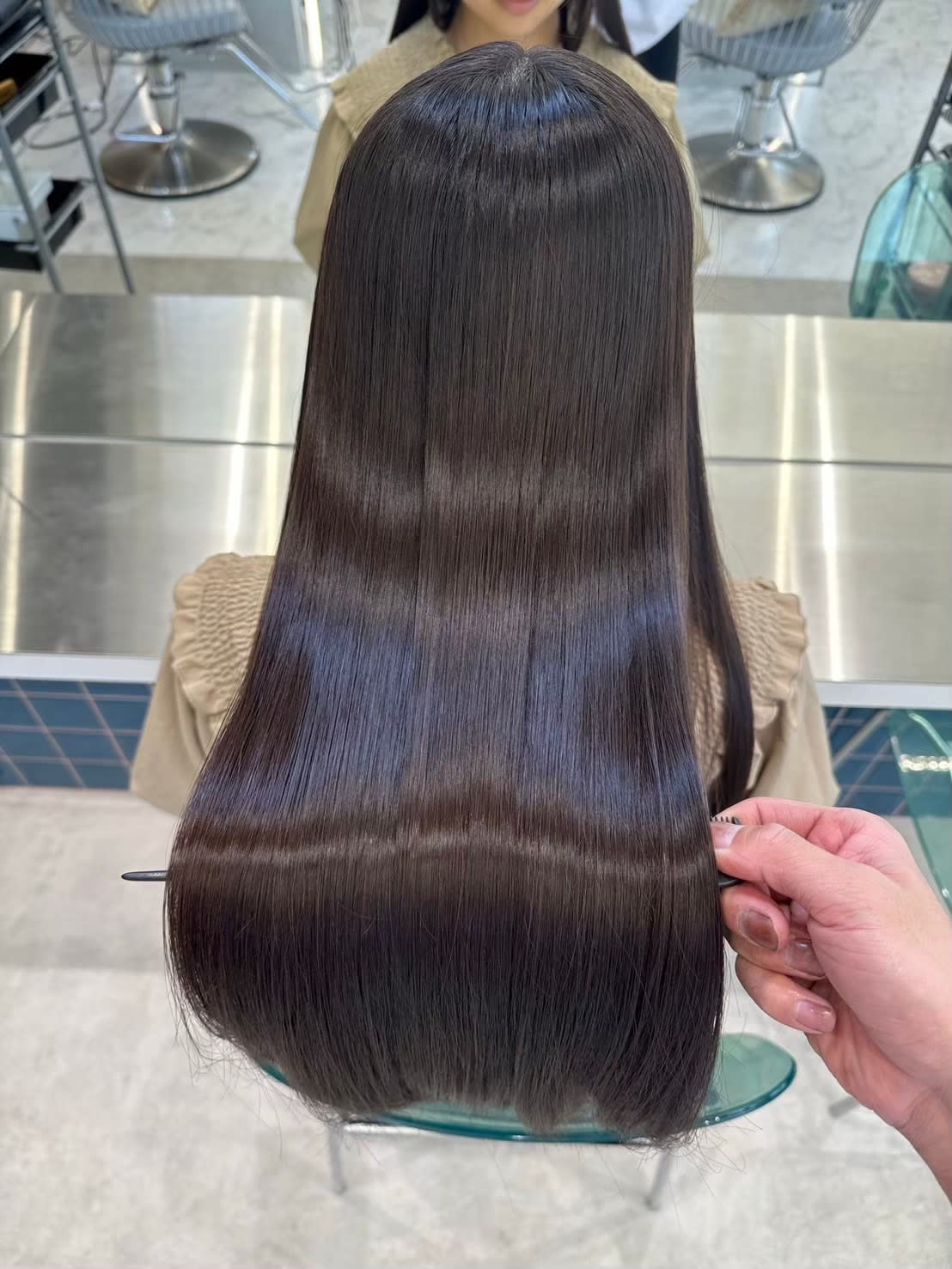 Lond luce 心斎橋【ロンドルーチェ シンサイバシ】のスタイル紹介。Lond luce髪質改善縮毛矯正