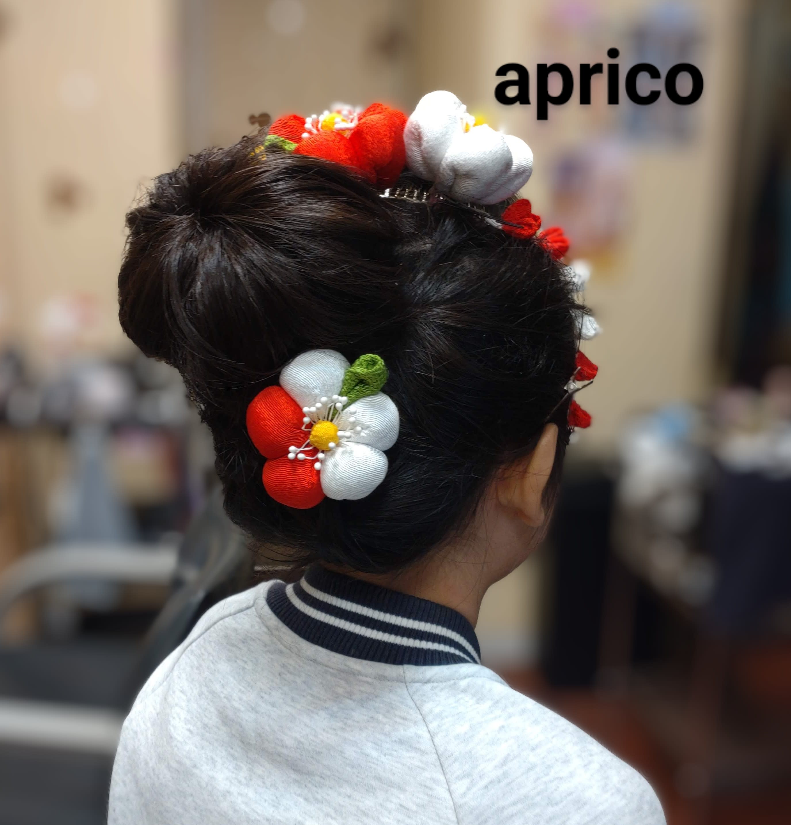美容室アプリコット【ビヨウシツアプリコット】のスタイル紹介。ヘアセット