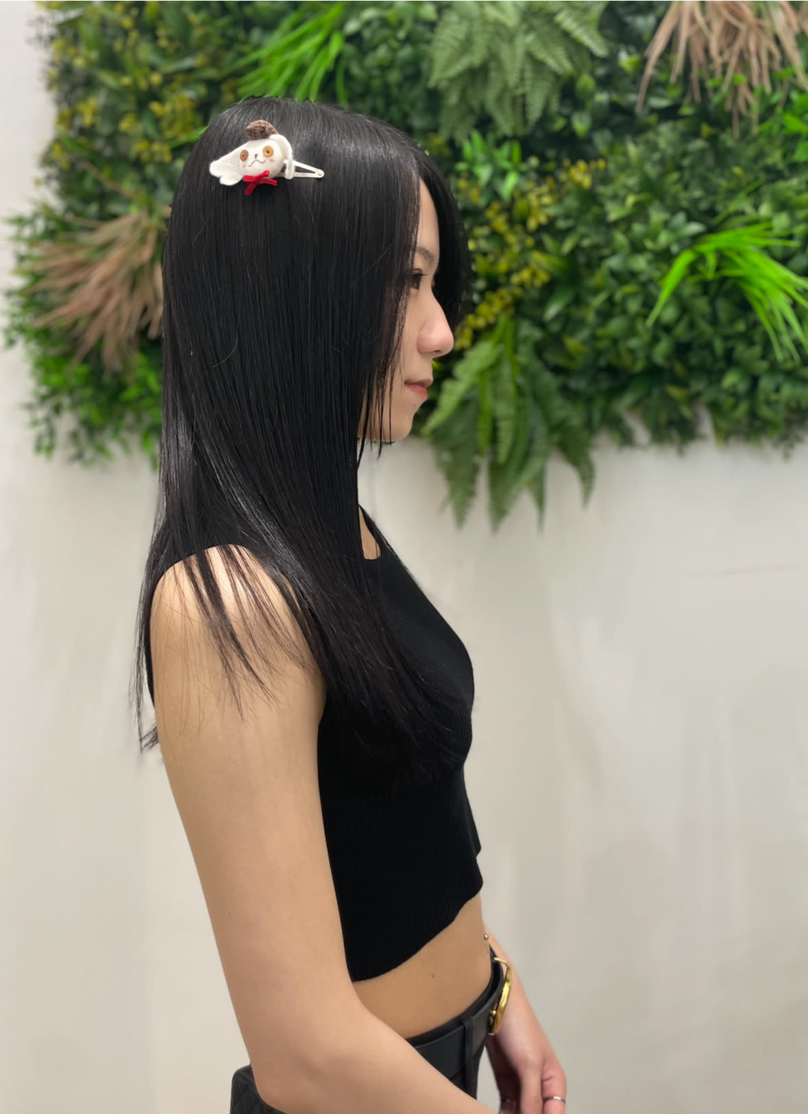 半個室型美容室 Sourire 小倉店【ハンコシツガタビヨウシツ スーリール コクラテン】のスタイル紹介。黒髪美し髪