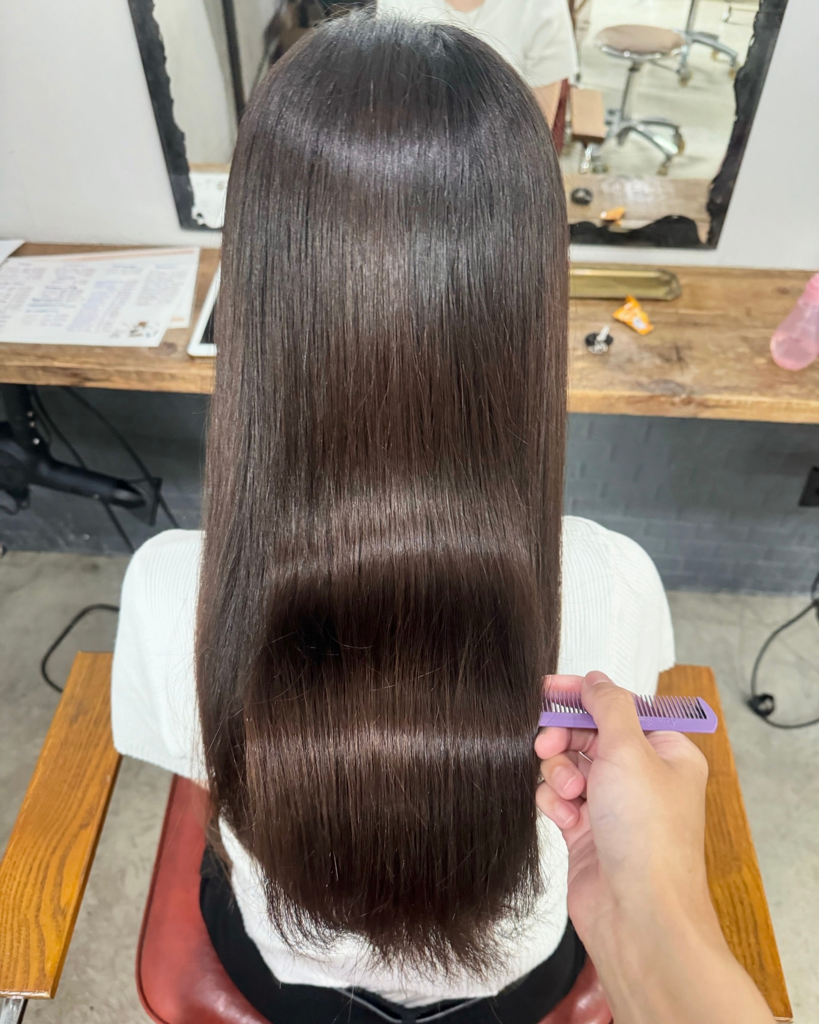 髪質改善＆ブリーチ loty【カミシツカイゼン ブリーチ ロティー】のスタイル紹介。髪質改善＆ブリーチ loty×スタイル