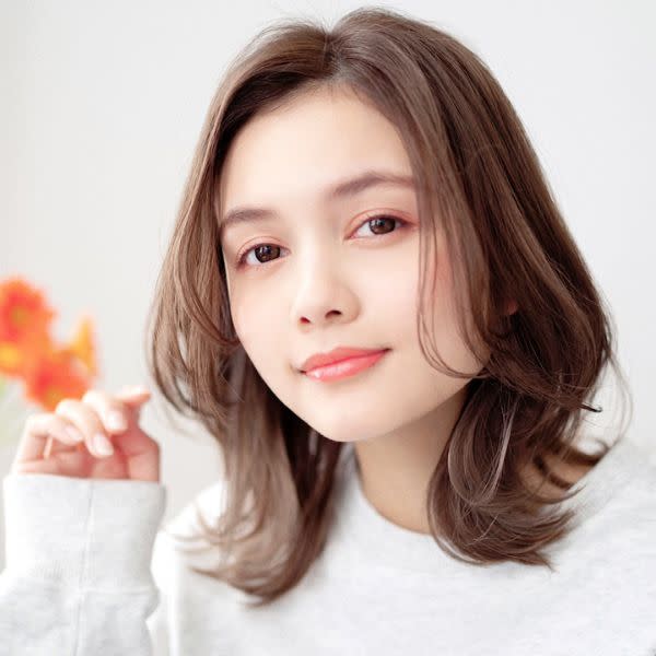 CUORE 柏店 【クオーレ】【クオーレカシワテン】のスタイル紹介。透明感カラー×ふんわりミディ[柏/柏駅/髪質改善/韓国/ボブ