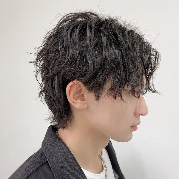 CUORE 柏店 【クオーレ】【クオーレカシワテン】のスタイル紹介。束感◎ウェットパーマスタイル[柏/柏駅/メンズ]