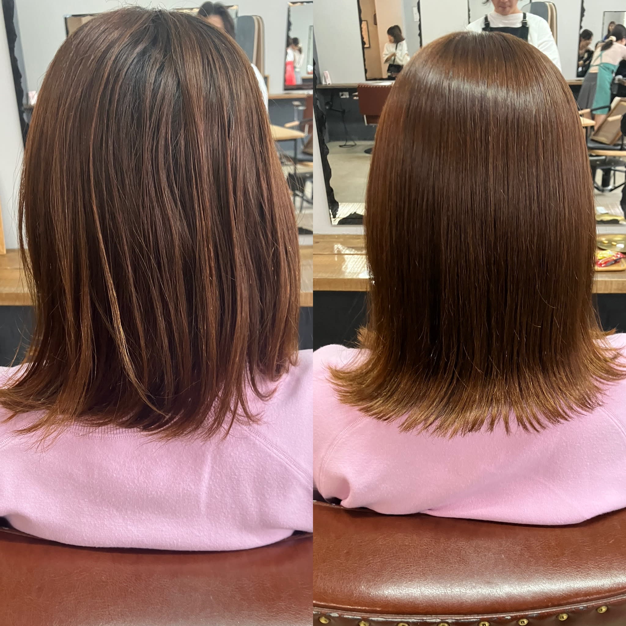 髪質改善＆ブリーチ loty【カミシツカイゼン ブリーチ ロティー】のスタイル紹介。lotyこだわり【髪質改善ストレート】