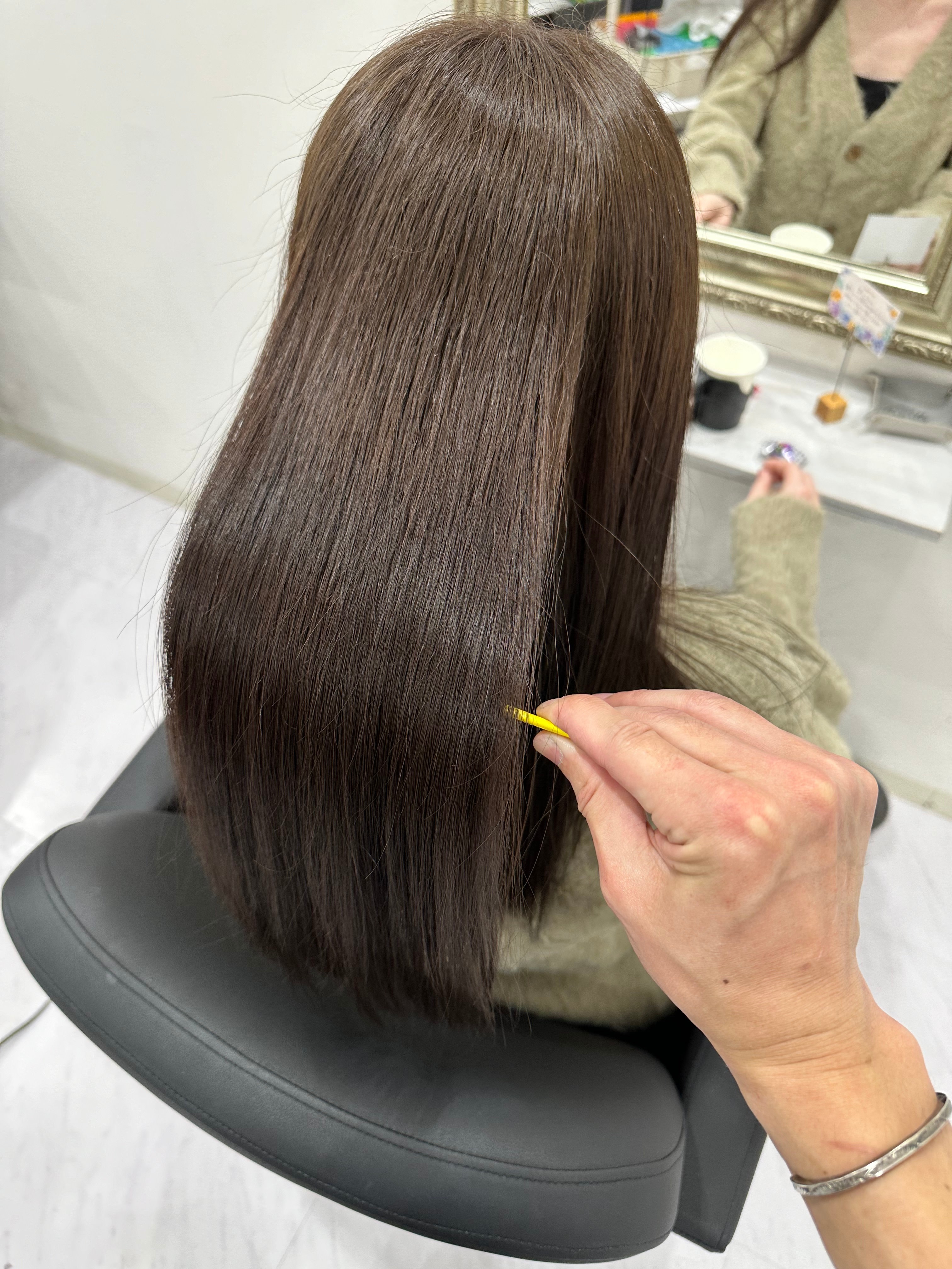 髪質改善＆ブリーチ loty【カミシツカイゼン ブリーチ ロティー】のスタイル紹介。★髪質改善ストレート★