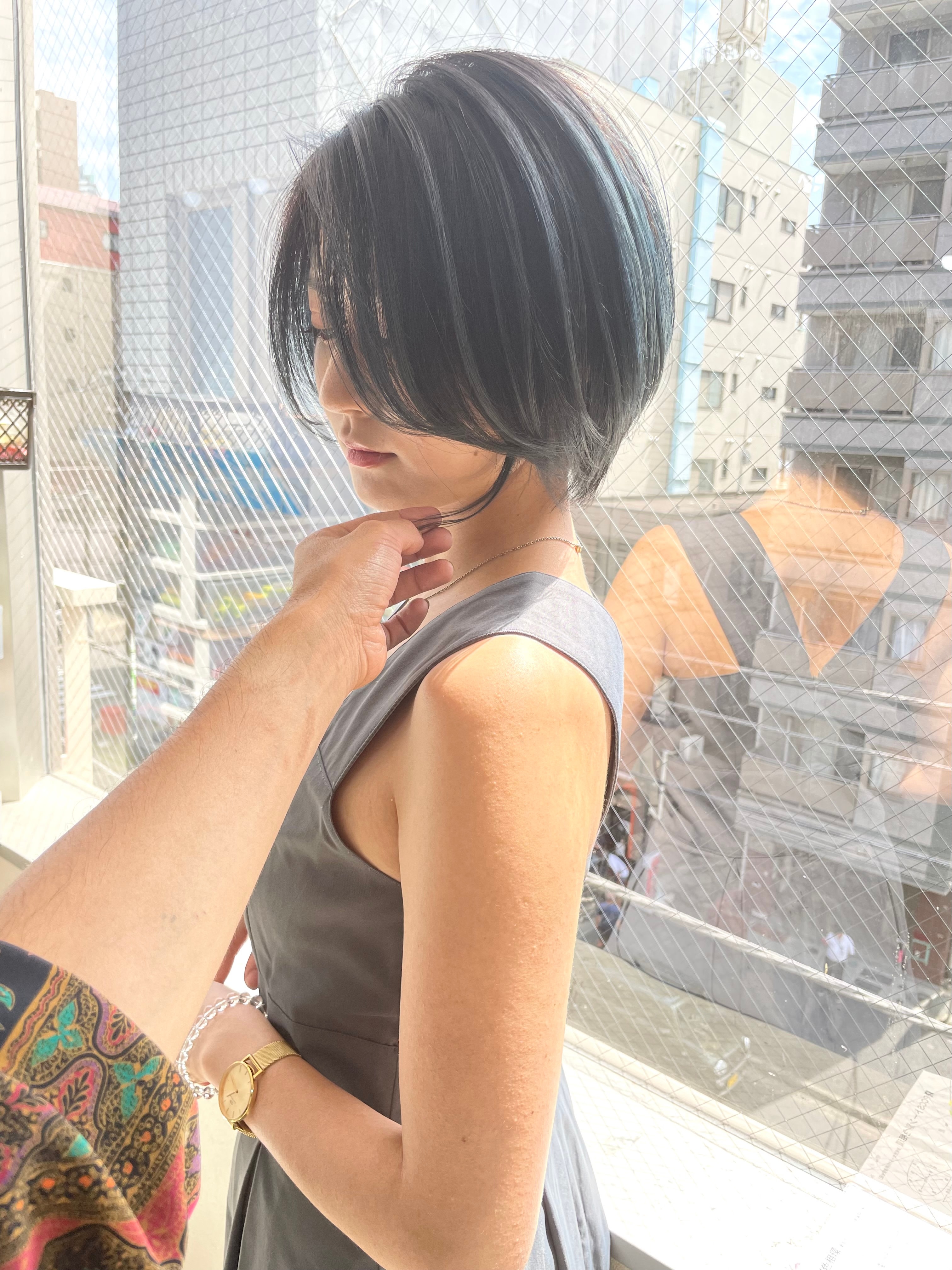 似合わせ/白髪ぼかし/インナーカラーに特化した髪質改善サロン (元住吉駅/武蔵小杉駅）【ニアワセシラガボカシインナーカラーニトッカシタカミシツカイゼンサロン】のスタイル紹介。似合わせ白髪ぼかしインナーカラーに特化した髪質改善サロン 