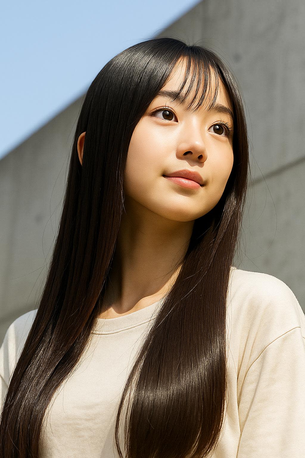 髪質改善ヘアエステ専門美容室Ultimate【カミシツカイゼンヘアエステセンモンビヨウシツアルテマ】のスタイル紹介。ルミナスライン・シルキーストレートグロウ