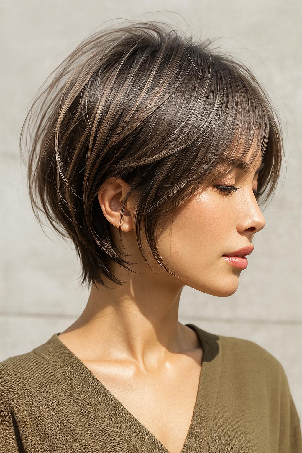 髪質改善ヘアエステ専門美容室Ultimate【カミシツカイゼンヘアエステセンモンビヨウシツアルテマ】のスタイル紹介。ルフレエアショート