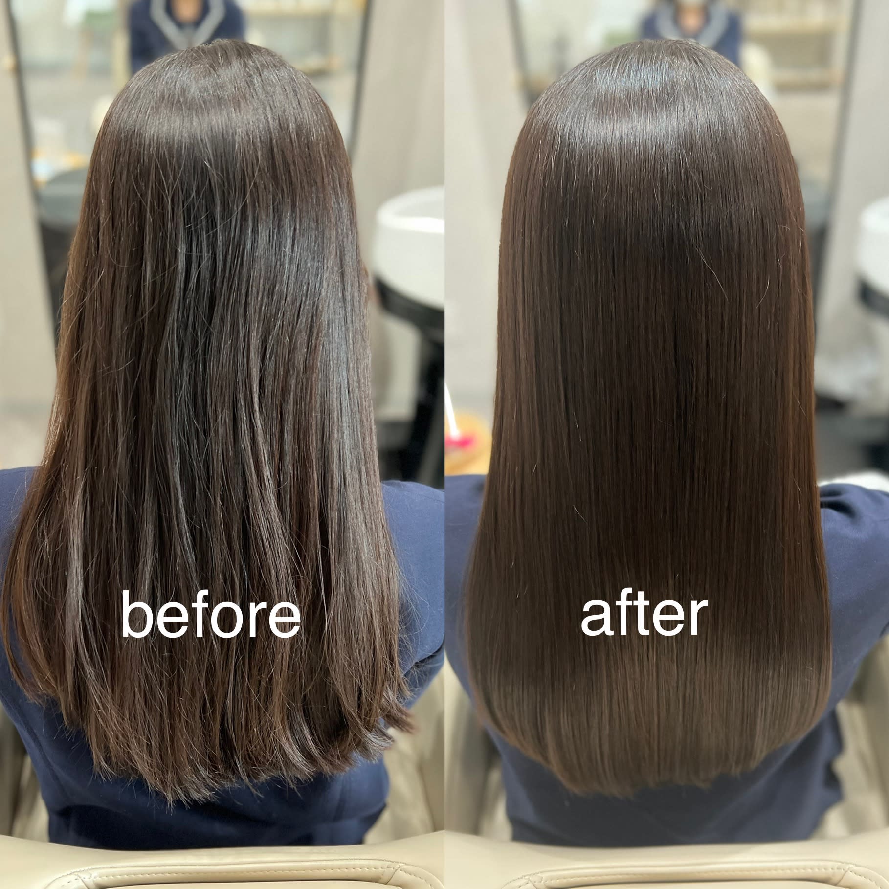 Mint leaf 髪質改善トリートメント&ヘッドスパ特化サロン 田中店【ミントリーフ】【ミントリーフカミシツカイゼントリートメントアンドヘッドスパトッカサロンタナカテン】のスタイル紹介。カットエステ