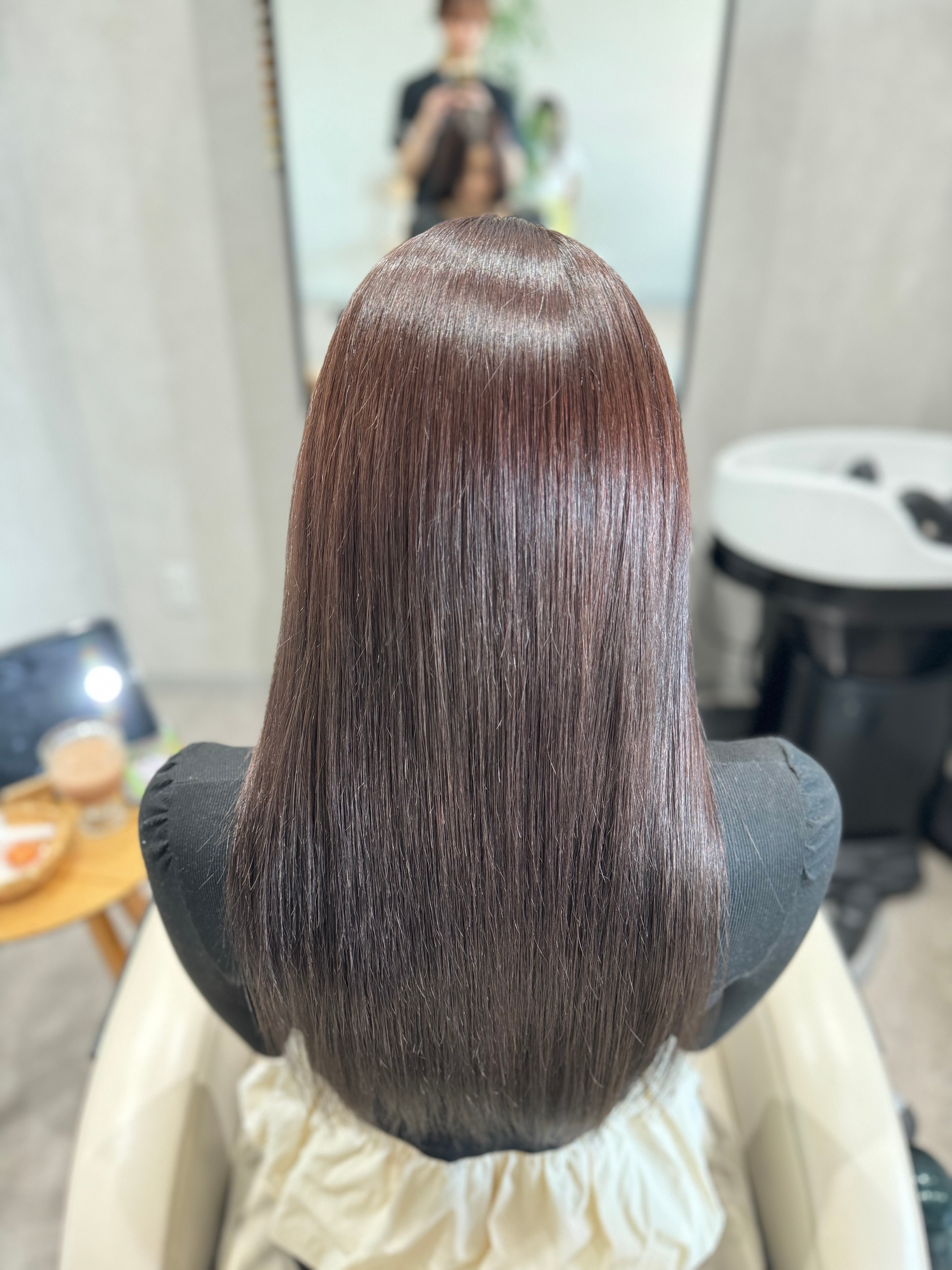 Mint leaf 髪質改善トリートメント&ヘッドスパ特化サロン 田中店【ミントリーフ】【ミントリーフカミシツカイゼントリートメントアンドヘッドスパトッカサロンタナカテン】のスタイル紹介。カラーエステ