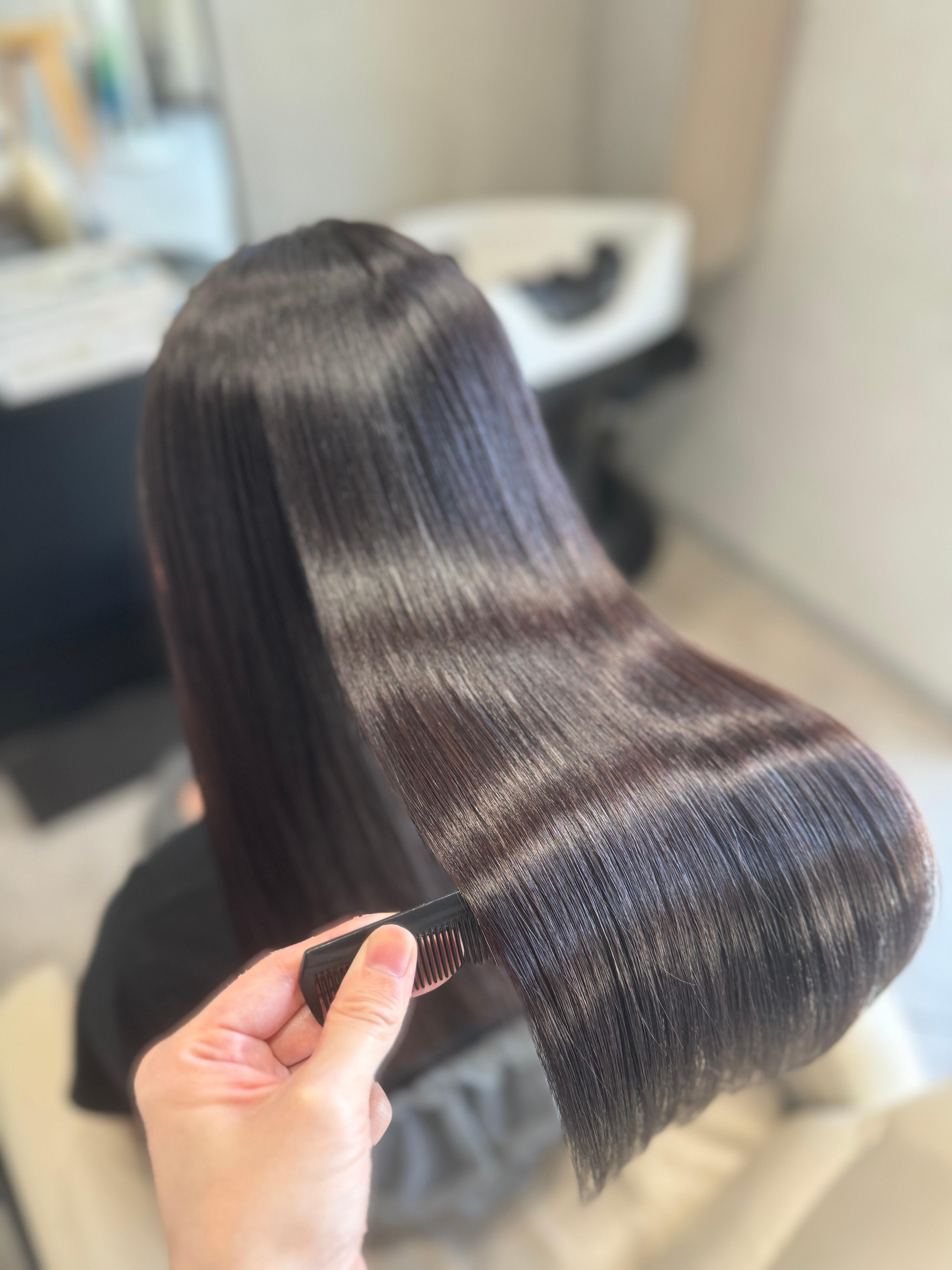 Mint leaf 髪質改善トリートメント&ヘッドスパ特化サロン 田中店【ミントリーフ】【ミントリーフカミシツカイゼントリートメントアンドヘッドスパトッカサロンタナカテン】のスタイル紹介。カラーエステ