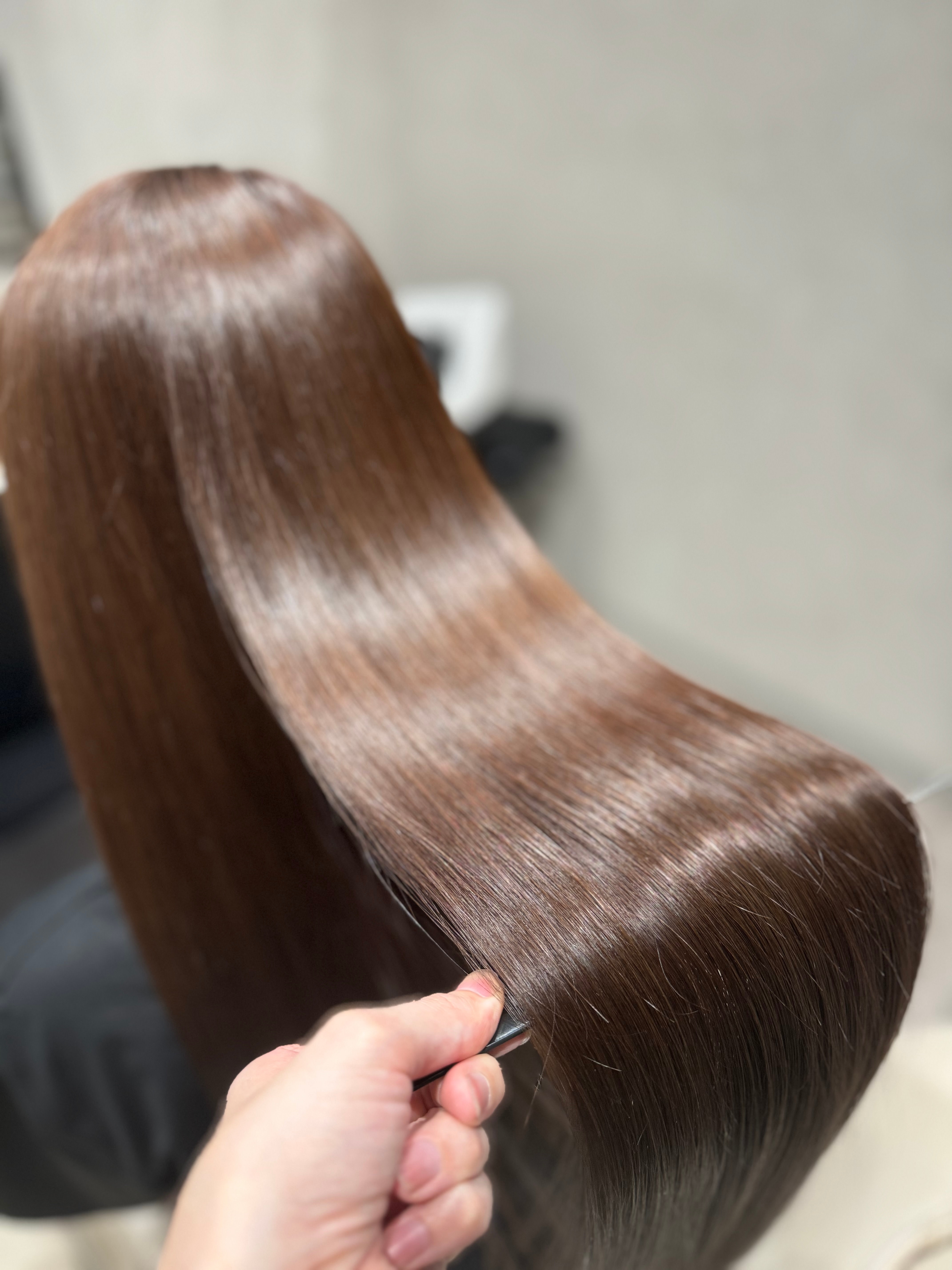 Mint leaf 髪質改善トリートメント&ヘッドスパ特化サロン 田中店【ミントリーフ】【ミントリーフカミシツカイゼントリートメントアンドヘッドスパトッカサロンタナカテン】のスタイル紹介。カラーエステ