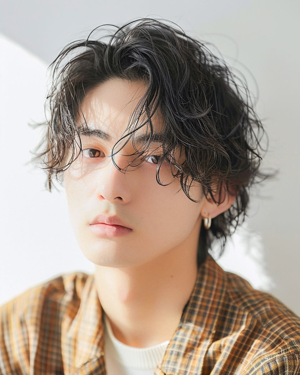 Vis fleur 日暮里/日暮里店【ビス フルール】【ビス フルール ニッポリ】のスタイル紹介。メンズカット！ツイスパ×波巻きパーマで爽やかイメチェン