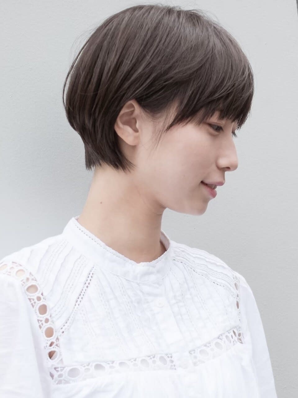 SiLO 大名2号店【シロ ダイミョウニゴウテン】のスタイル紹介。【大人ショート】前髪にこだわった大人ショート