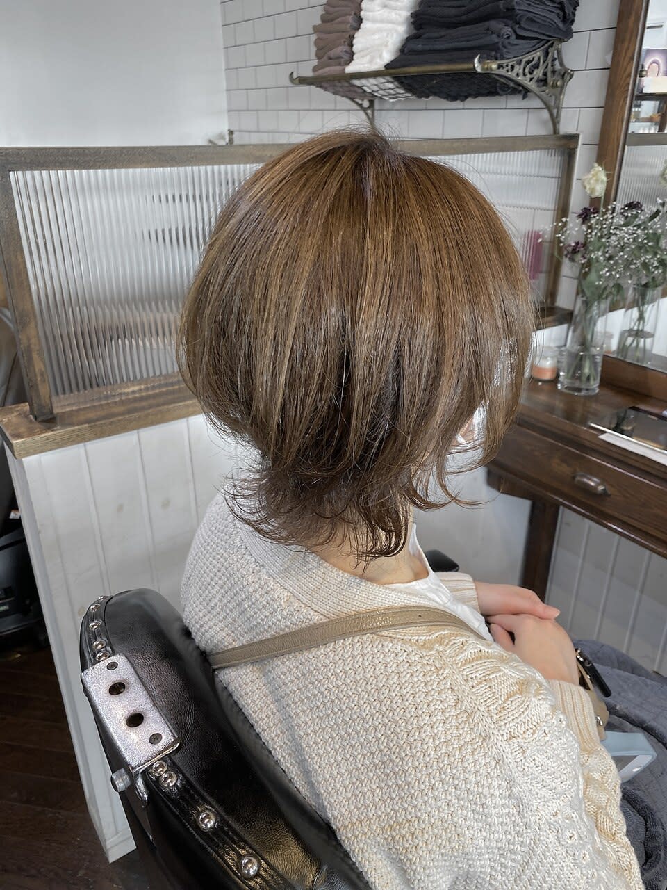 marichi 千葉ニュータウン店【マリーチ】のスタイル紹介。外ハネウルフカット