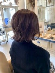 marichi flowers【マリーチ フラワーズ】のスタイル紹介。ウェーブ外ハネボブ