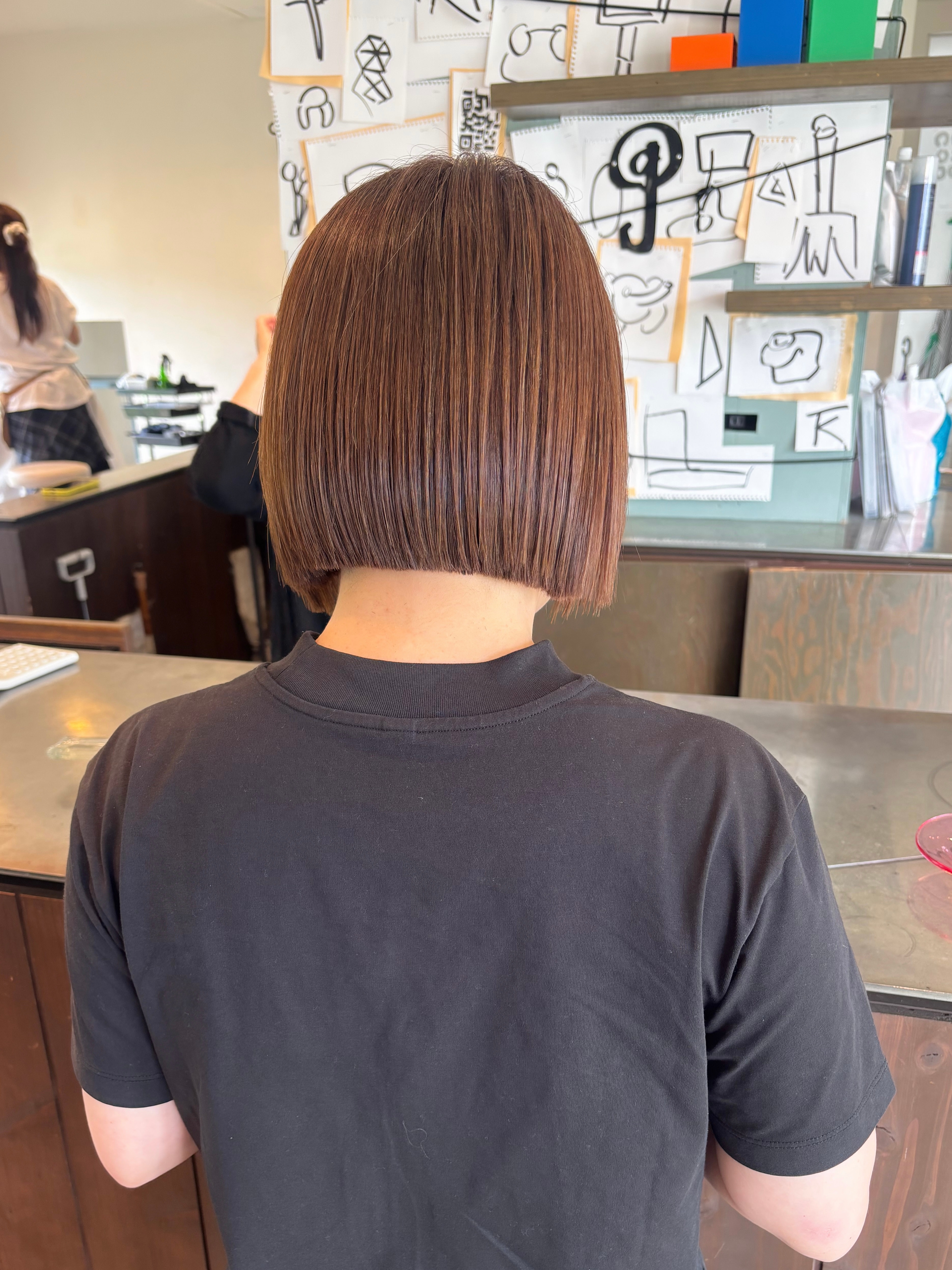 marugi【マルジ】のスタイル紹介。あごらいんボブ