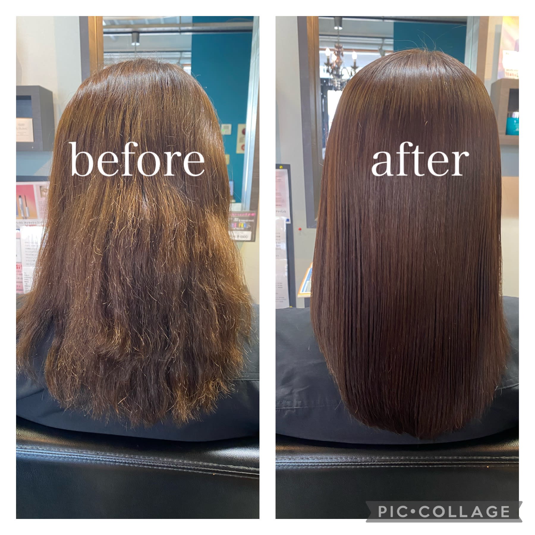 JLica【ジェリカ】のスタイル紹介。酸性ストレート　髪質改善　美髪　艶感