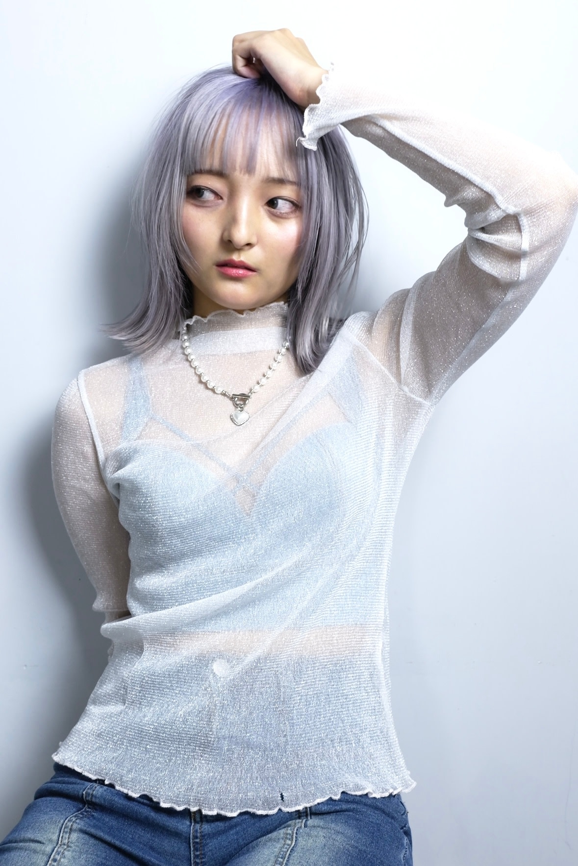 ciala【シアラ】のスタイル紹介。色白効果抜群！ホワイトパープルカラー