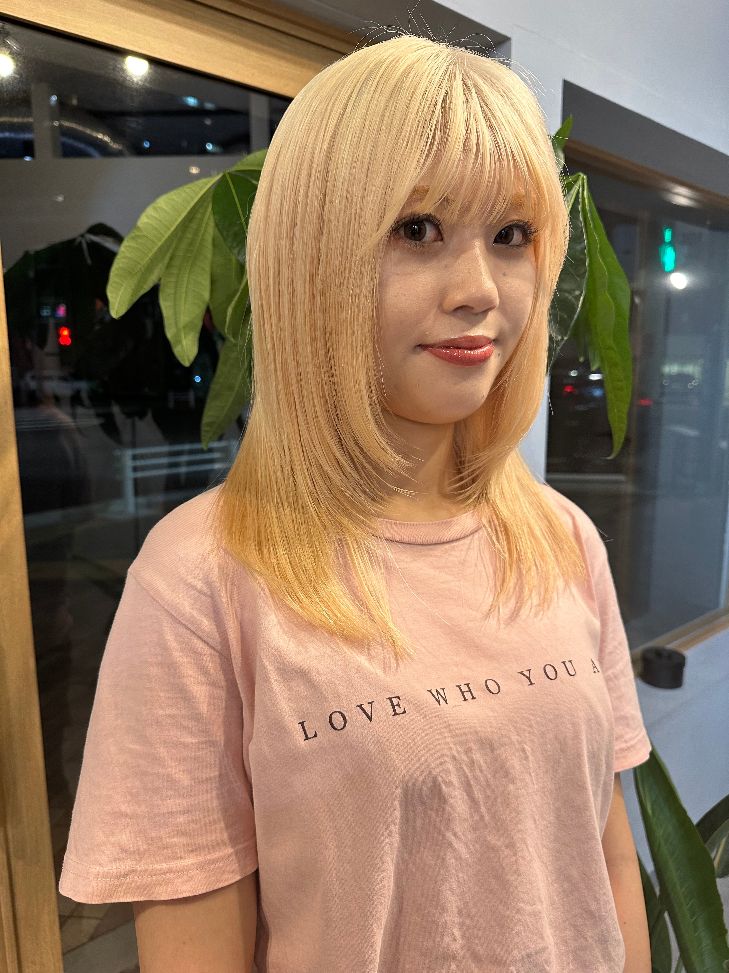 ciala【シアラ】のスタイル紹介。抜きっぱなしブロンド