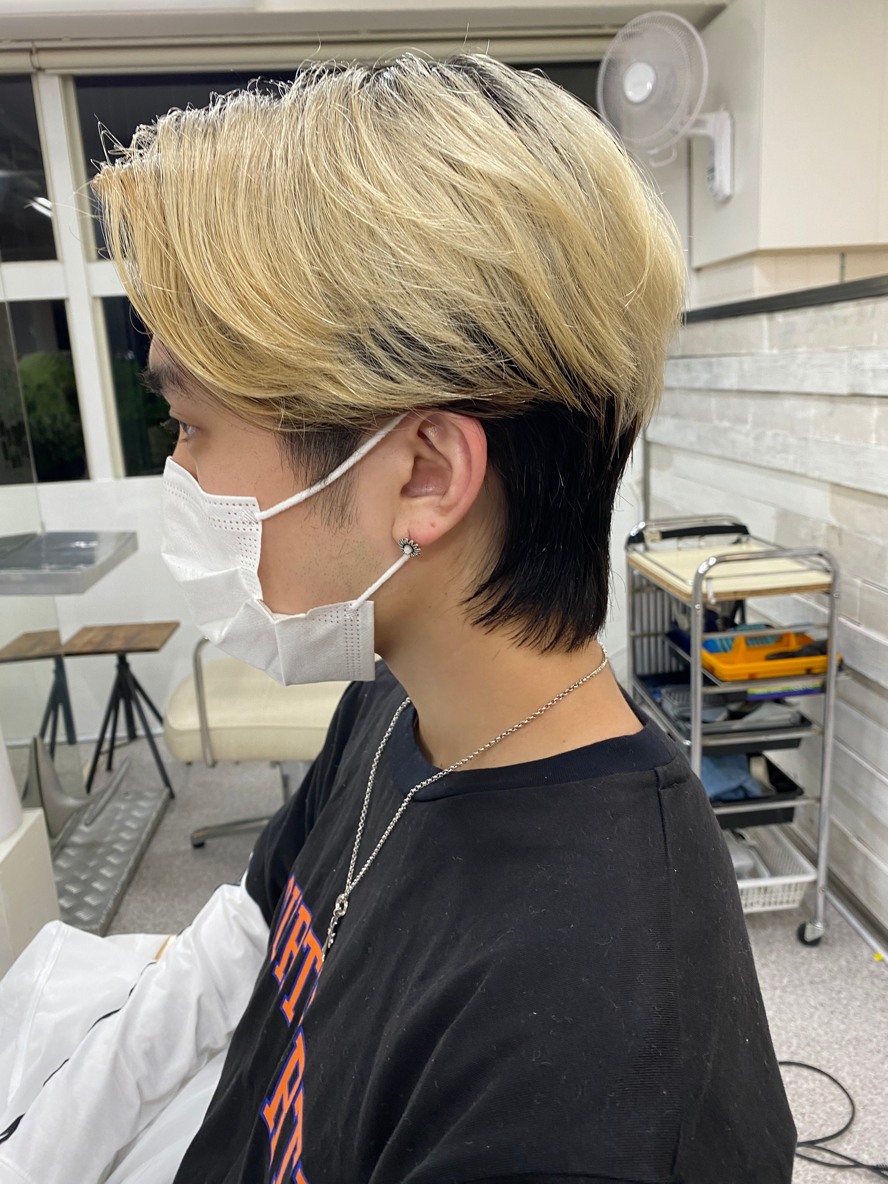 Hair ALES 原宿【ヘアーアレスハラジュク】のスタイル紹介。韓国マッシュ/ウルフカット/ウルフヘア/メンズマッシュウルフ