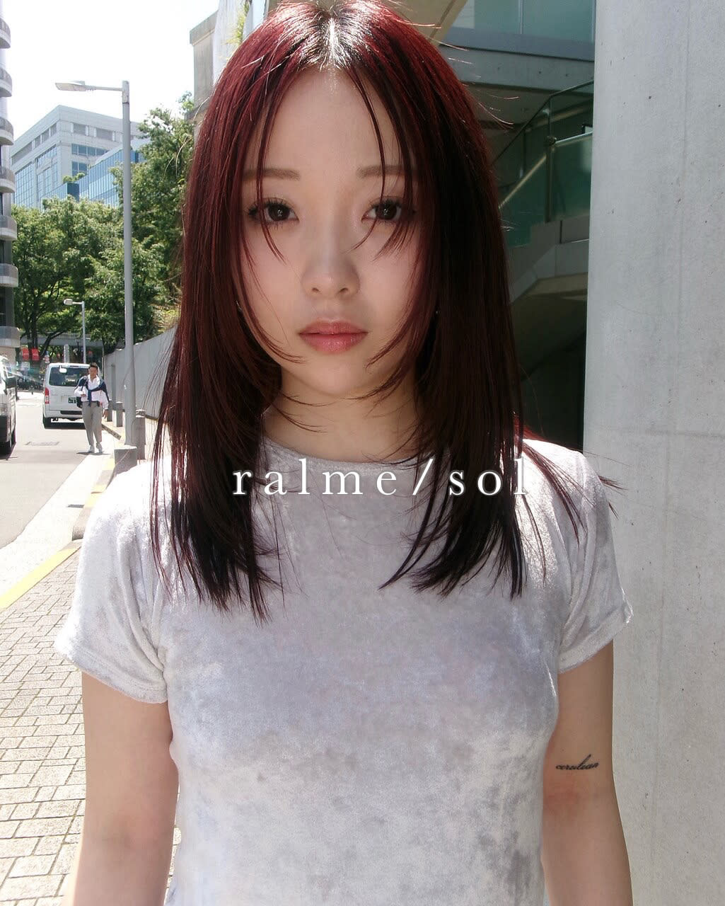 ralme/sol ブリーチ/レイヤー/髪質改善【ラルム】【ラルム】のスタイル紹介。ralmesol ブリーチレイヤー髪質改善【ラルム】×スタ